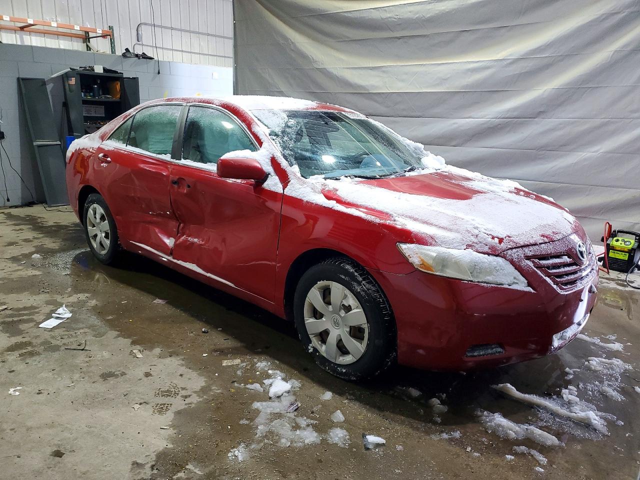 2009 Toyota Camry Base Red vin: 4T4BE46K59R080610
