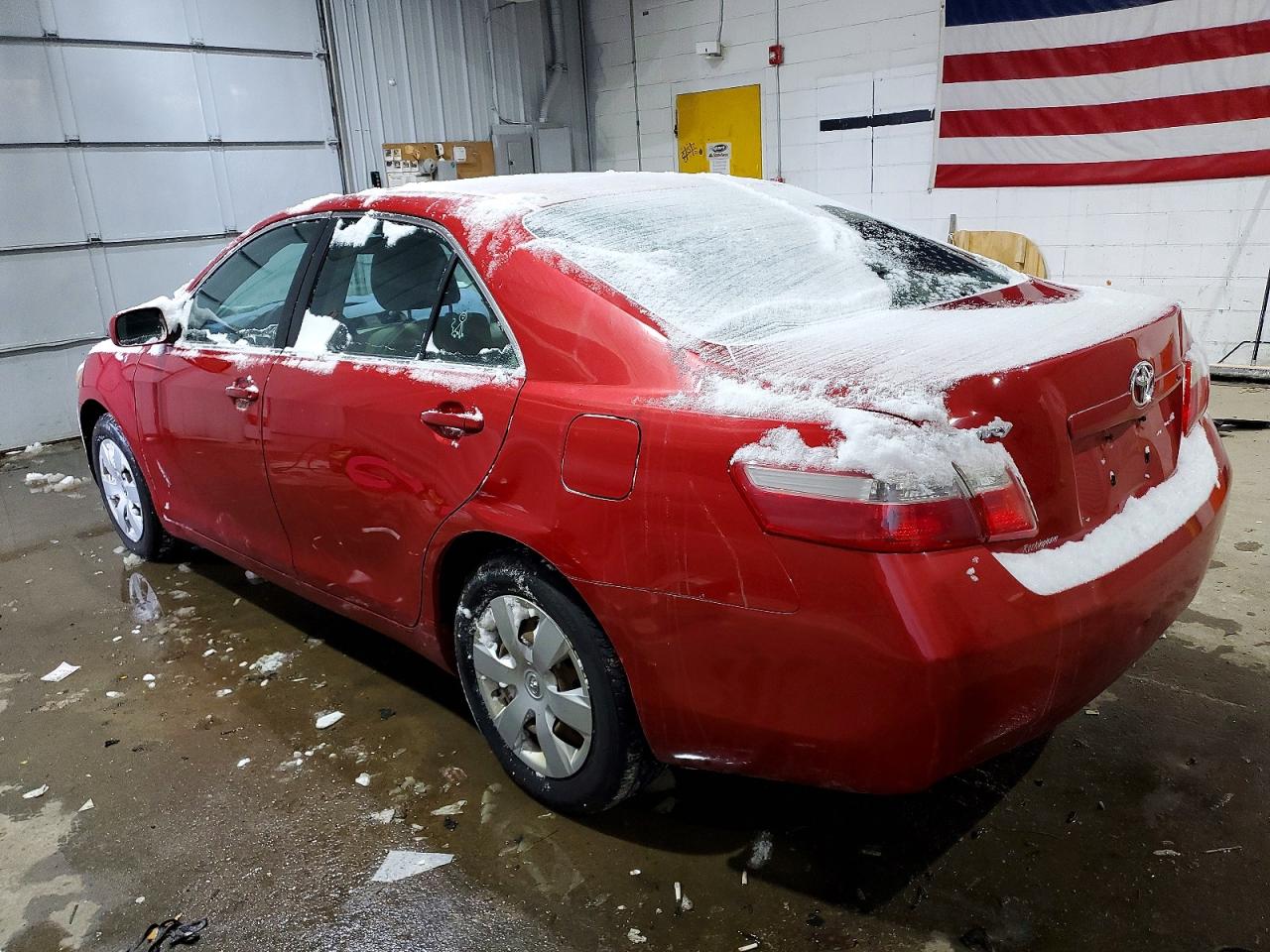 2009 Toyota Camry Base Red vin: 4T4BE46K59R080610