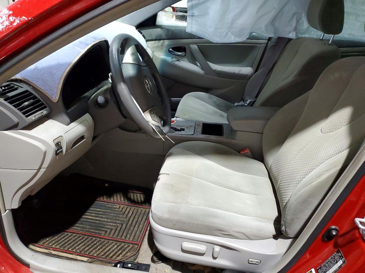 2009 Toyota Camry Base Red vin: 4T4BE46K59R080610