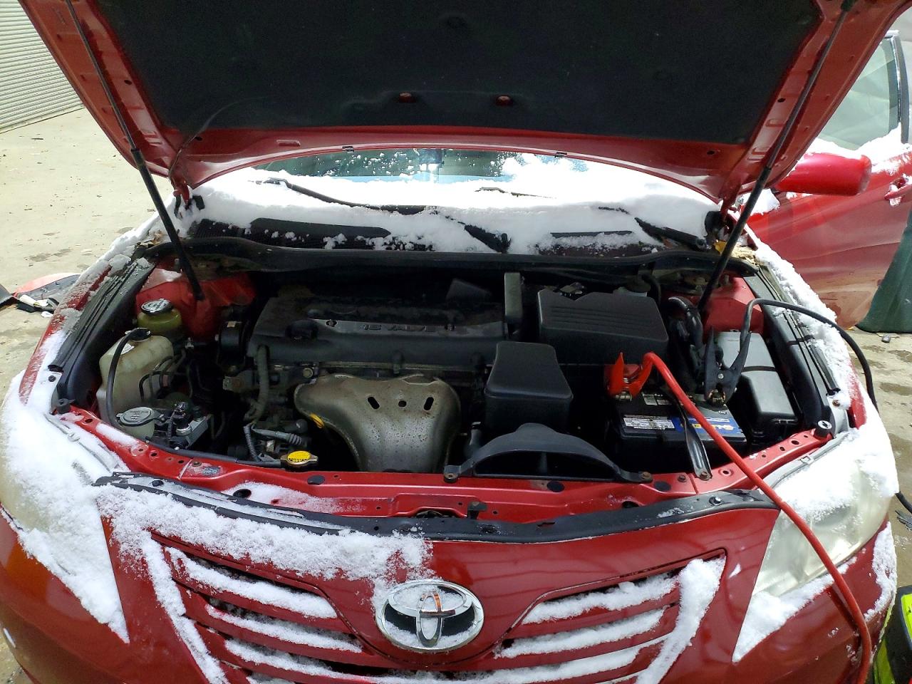 2009 Toyota Camry Base Red vin: 4T4BE46K59R080610