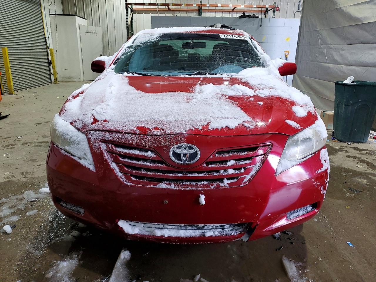 2009 Toyota Camry Base Red vin: 4T4BE46K59R080610