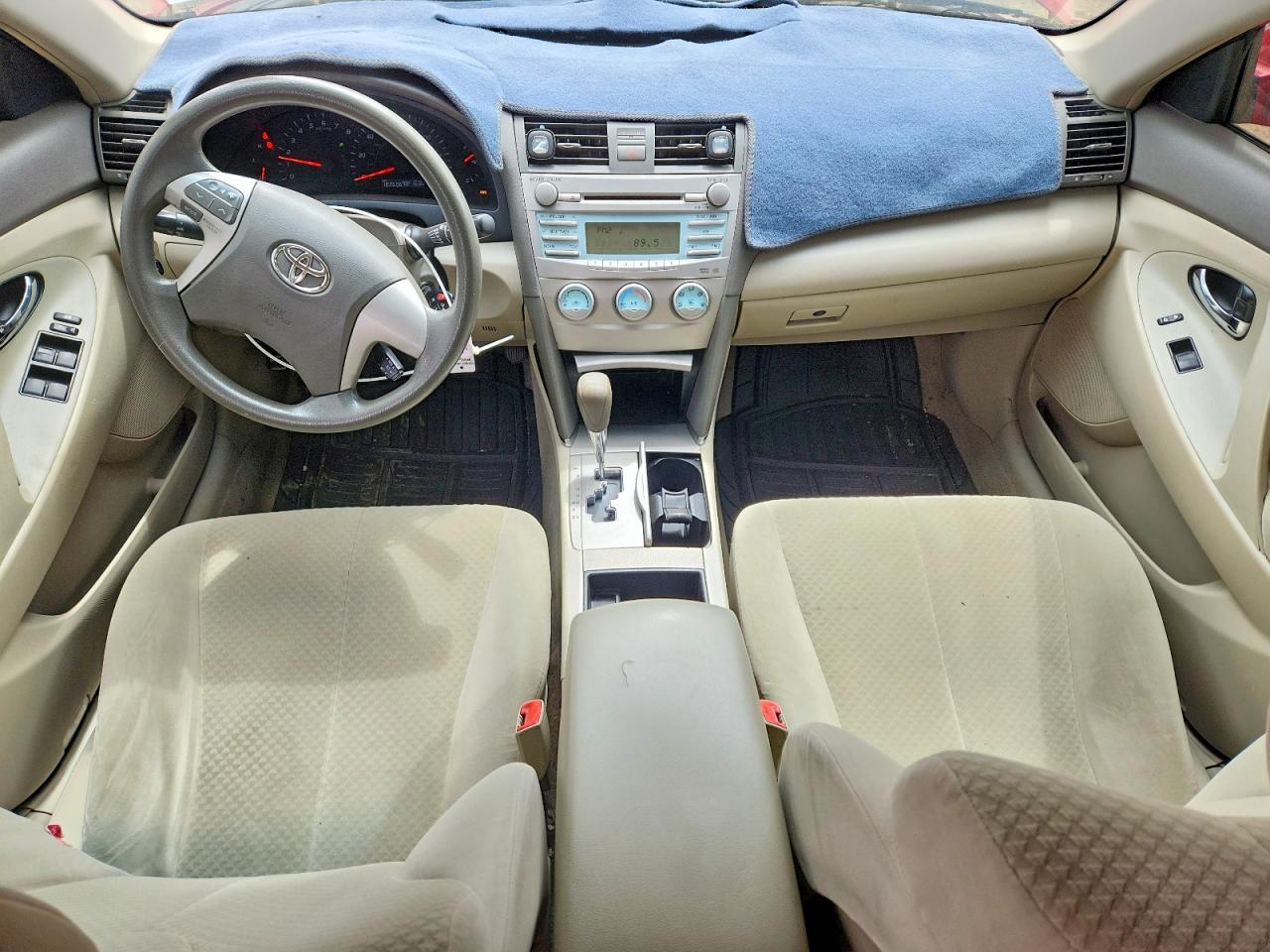 2009 Toyota Camry Le Красный vin: 4T4BE46K59R089260
