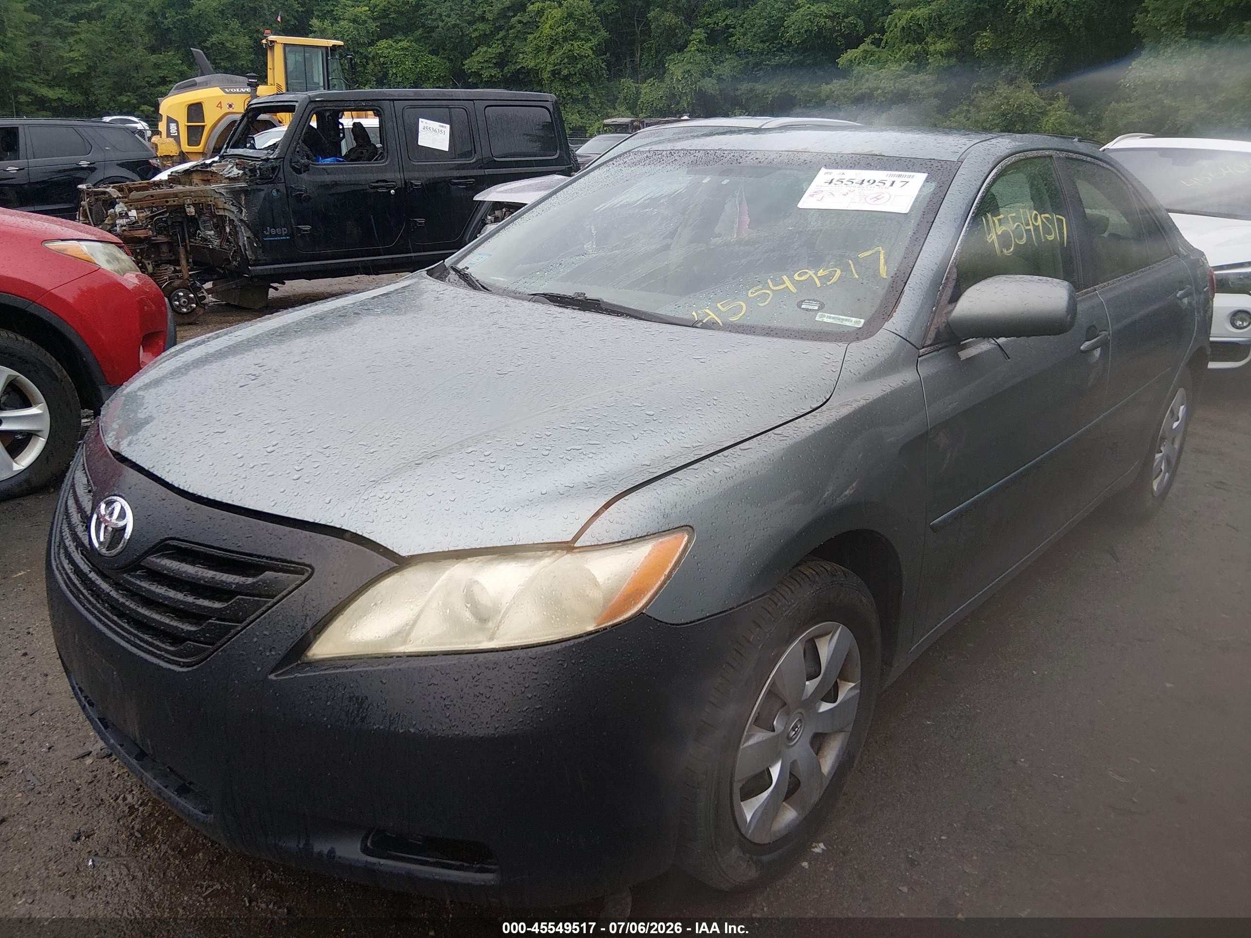 2009 Toyota Camry Le Green vin: 4T4BE46K59R090084