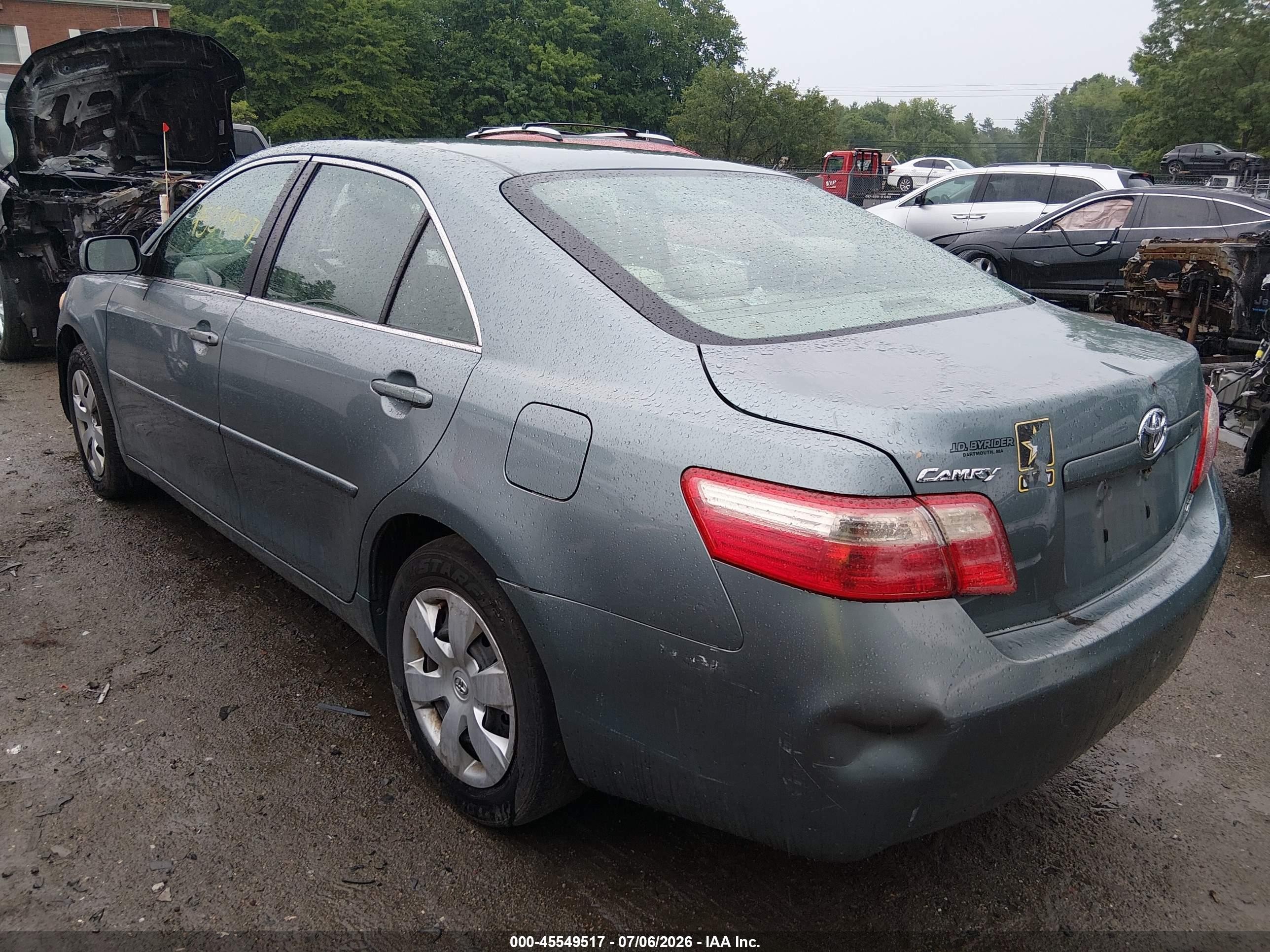 2009 Toyota Camry Le Green vin: 4T4BE46K59R090084