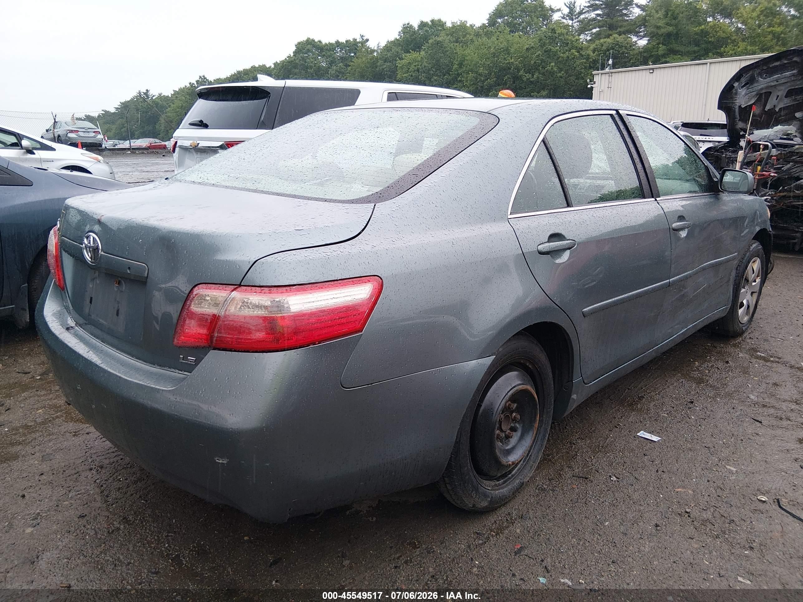 2009 Toyota Camry Le Green vin: 4T4BE46K59R090084