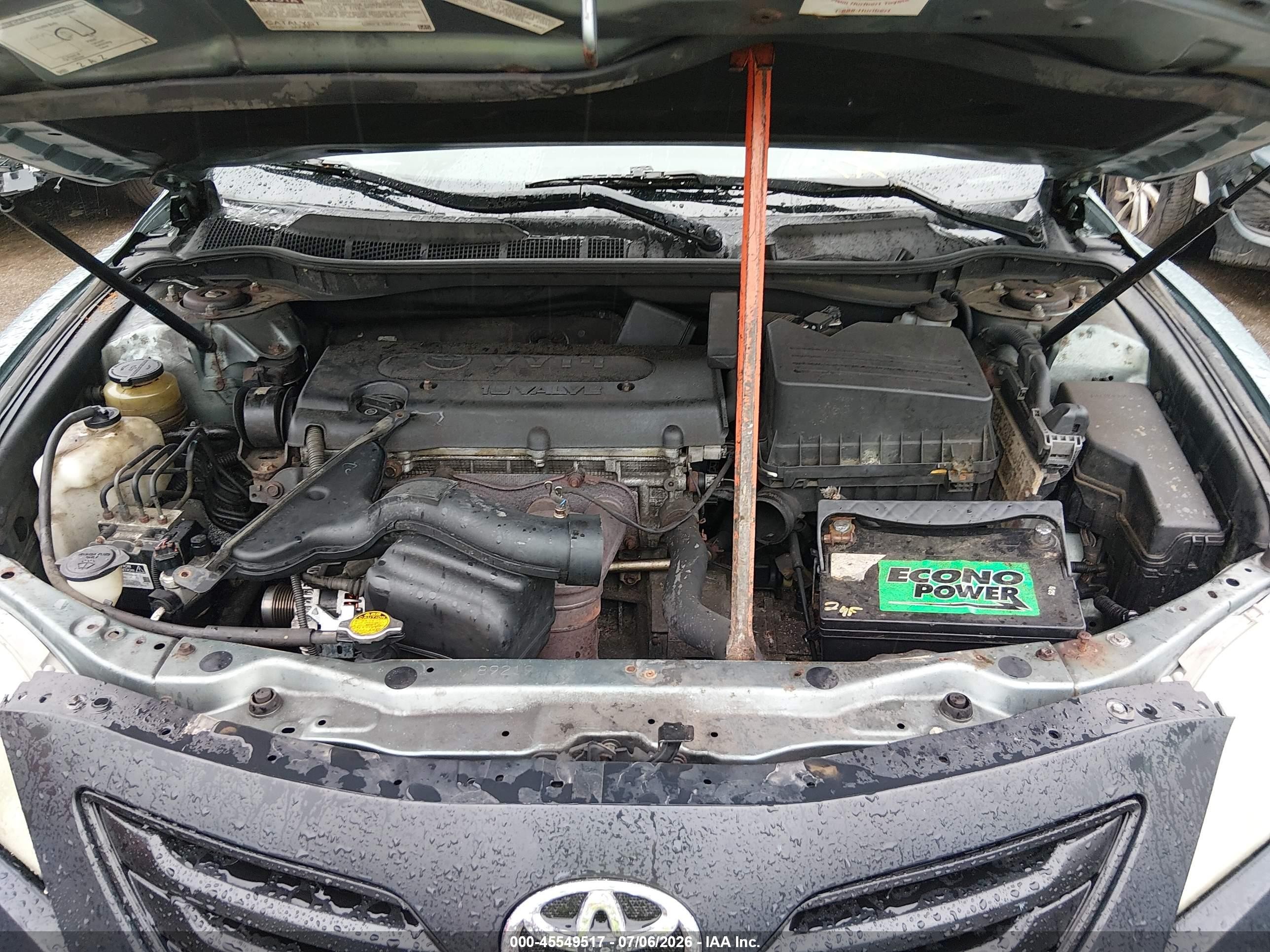 2009 Toyota Camry Le Green vin: 4T4BE46K59R090084