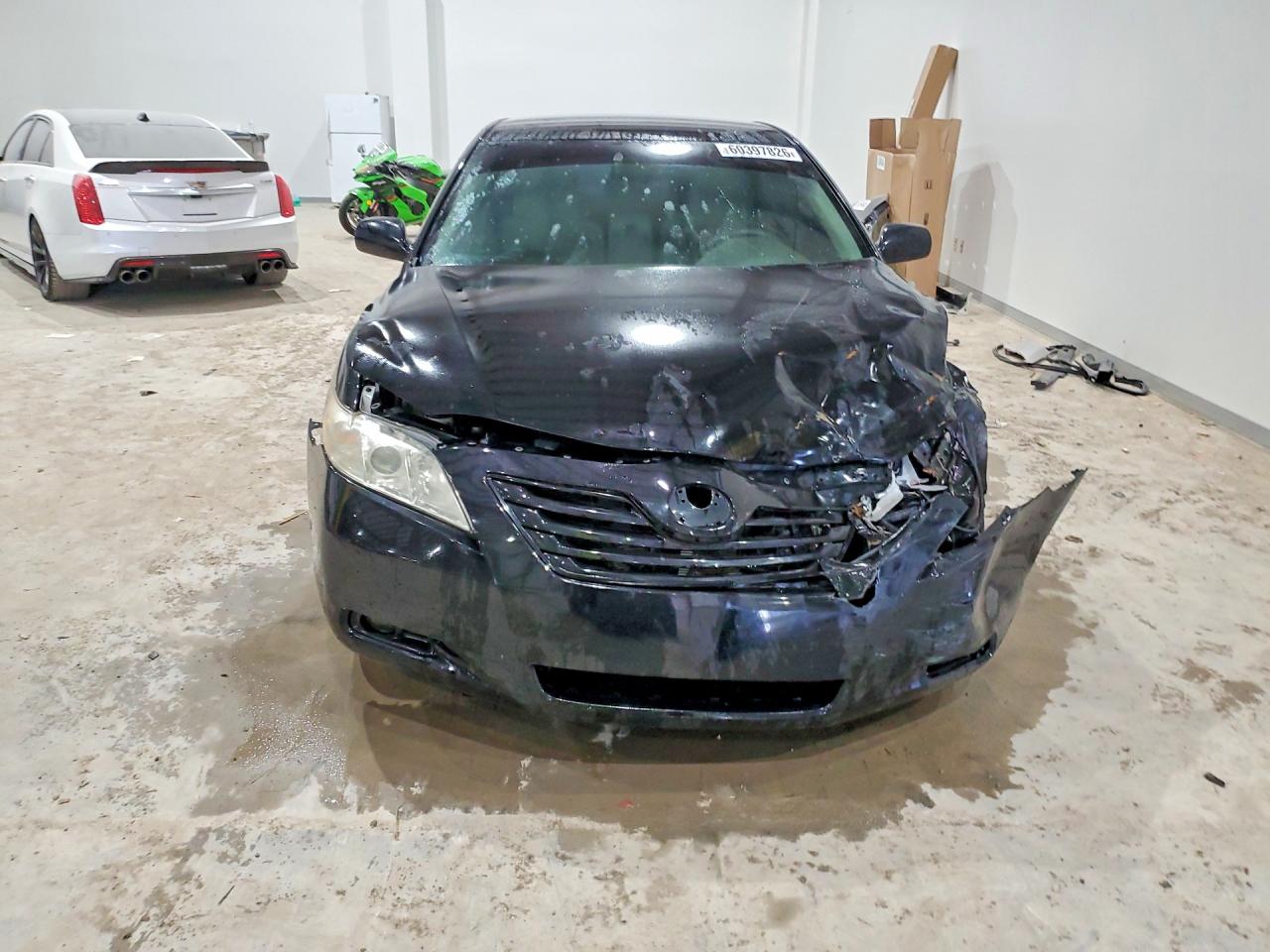 2009 Toyota Camry Le Black vin: 4T4BE46K59R091283
