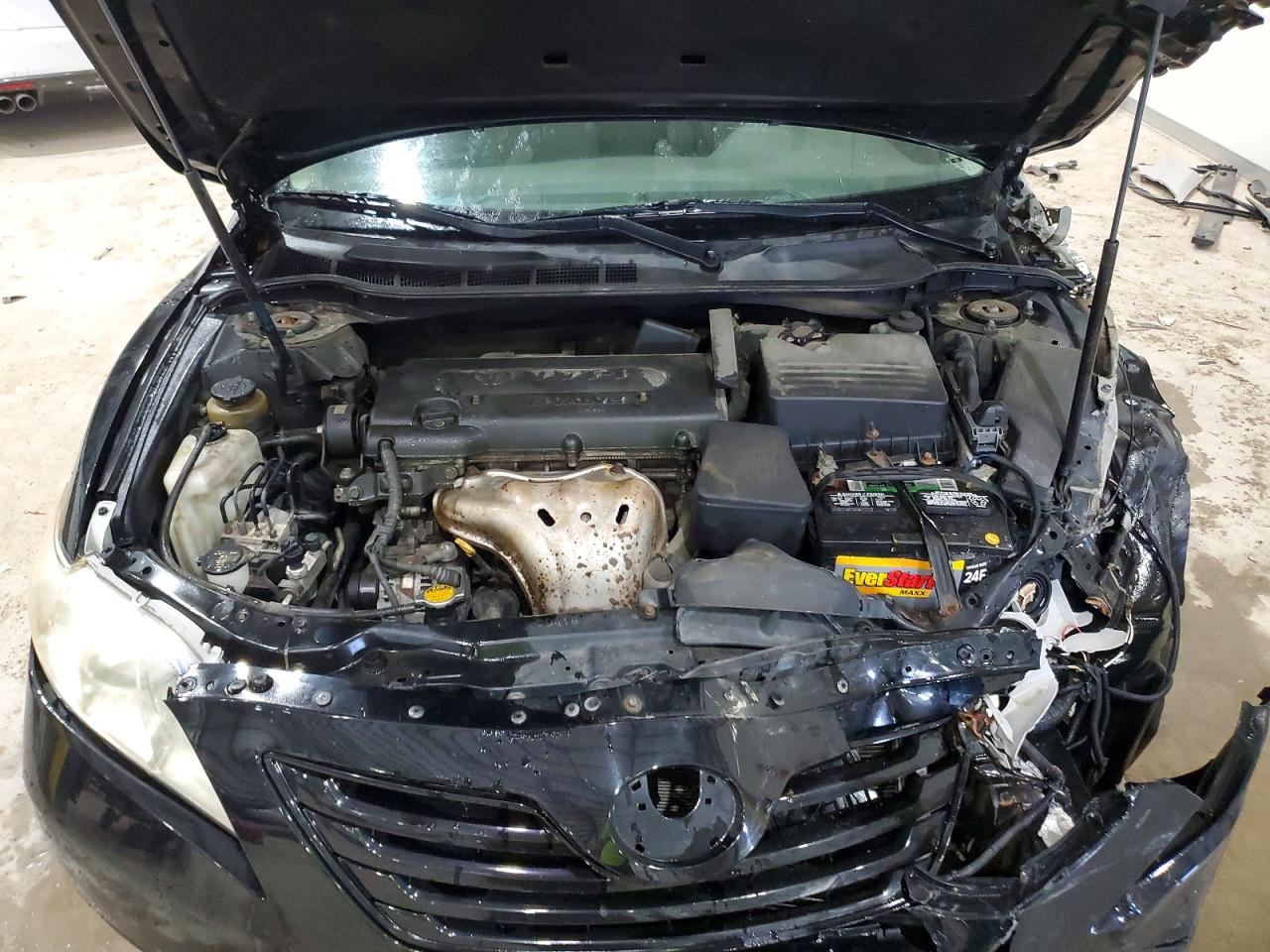 2009 Toyota Camry Le Black vin: 4T4BE46K59R091283