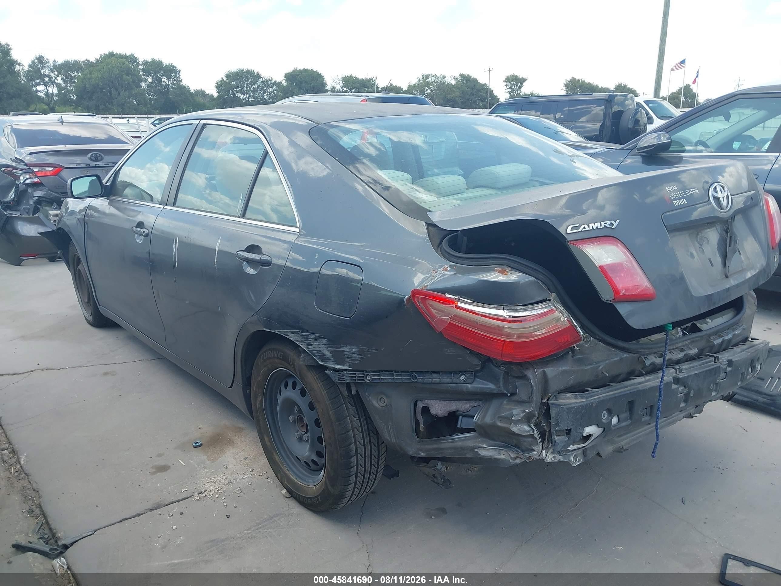 2009 Toyota Camry Le Gray vin: 4T4BE46K59R099853
