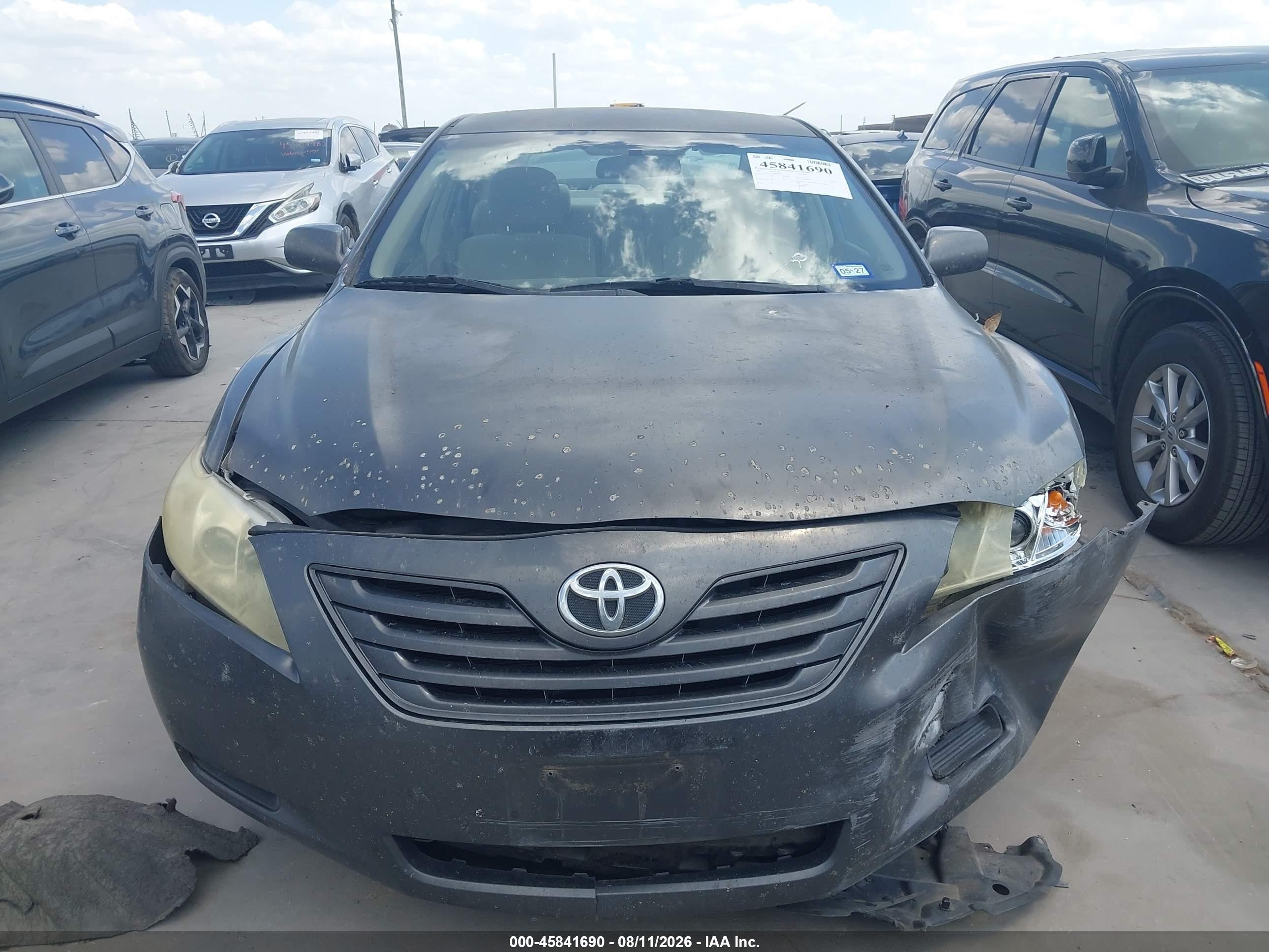 2009 Toyota Camry Le Gray vin: 4T4BE46K59R099853