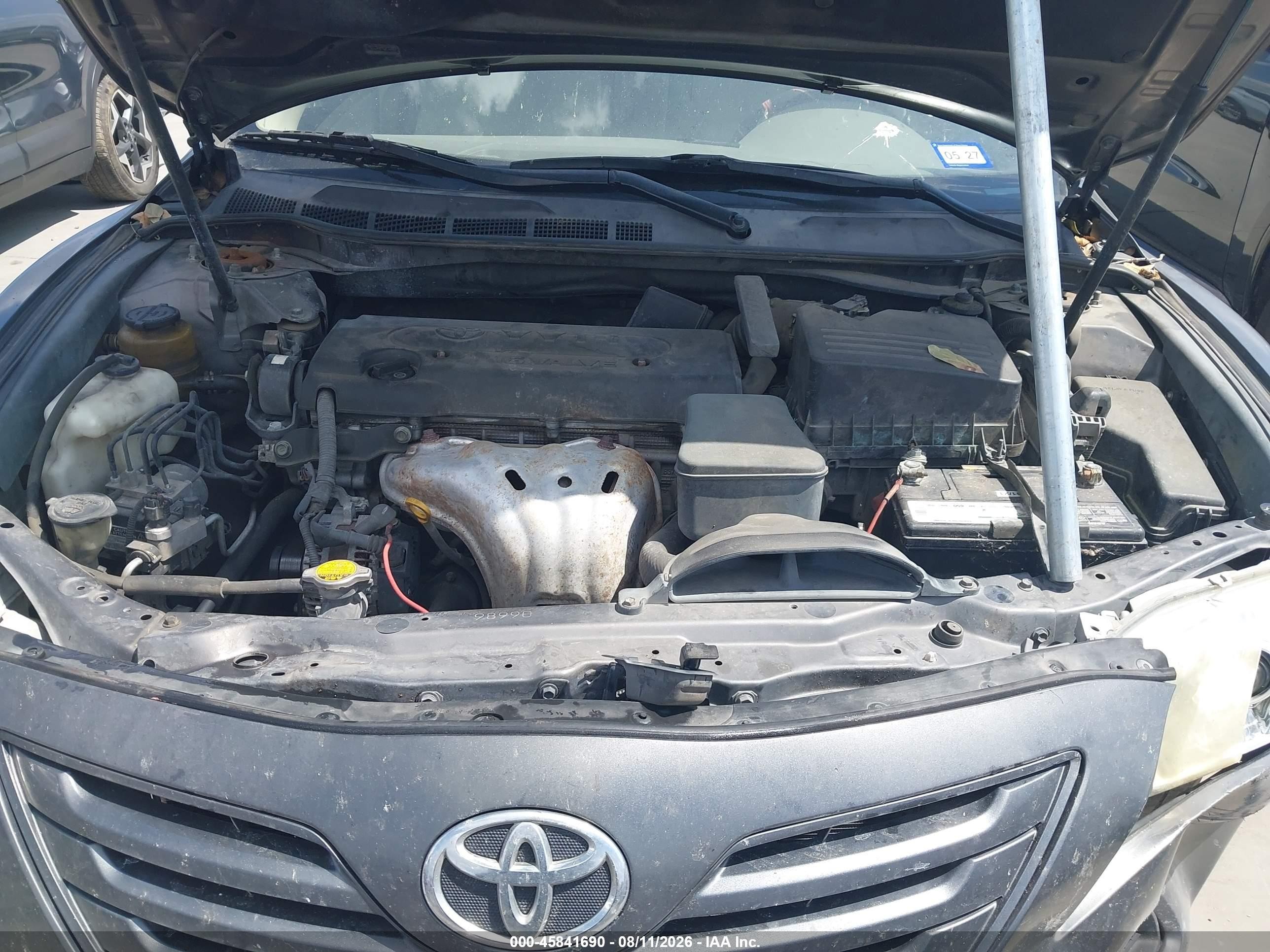2009 Toyota Camry Le Gray vin: 4T4BE46K59R099853