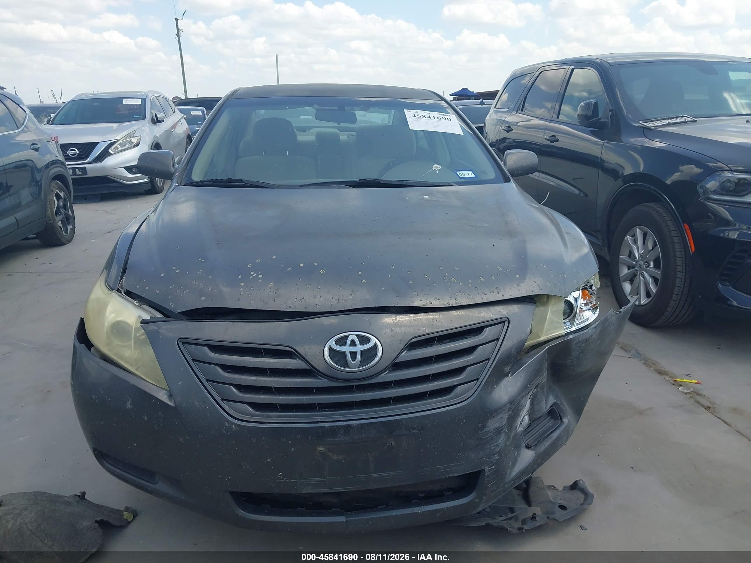 2009 Toyota Camry Le Gray vin: 4T4BE46K59R099853