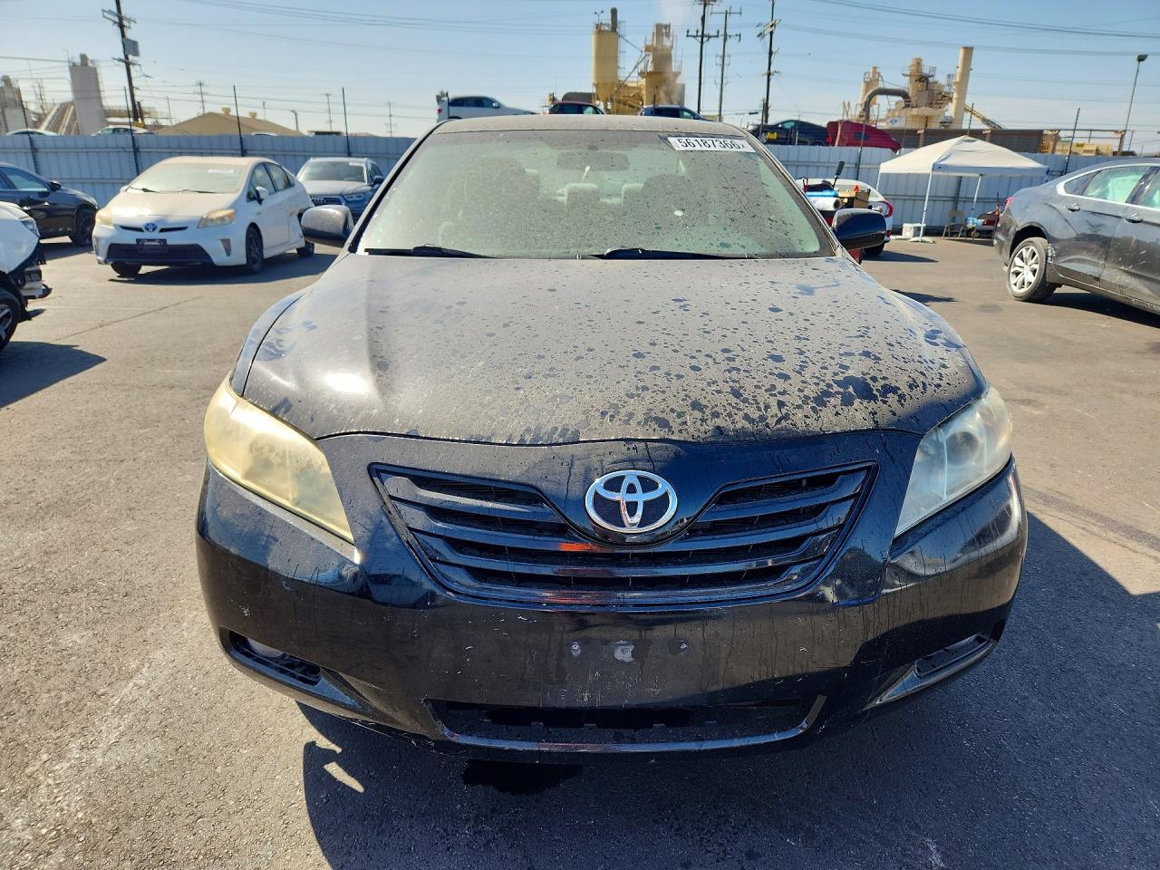 2009 Toyota Camry Base Black vin: 4T4BE46K59R107661
