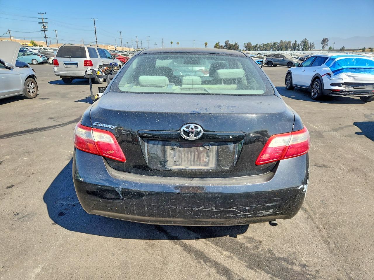 2009 Toyota Camry Base Black vin: 4T4BE46K59R107661