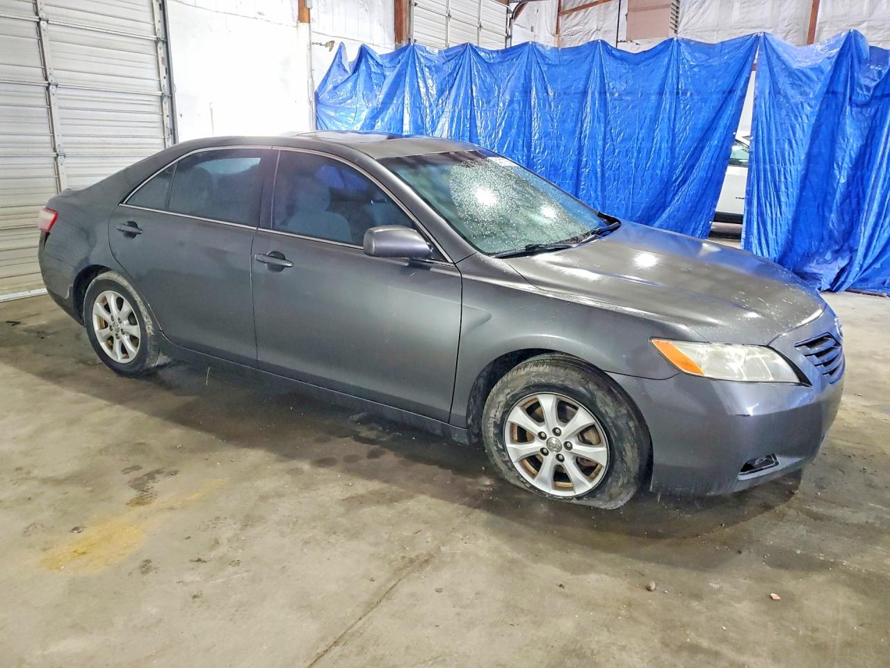 2009 Toyota Camry Le Gray vin: 4T4BE46K59R117462