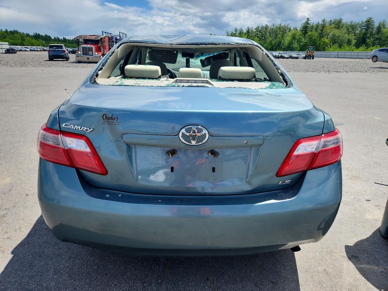 2009 Toyota Camry Le Turquoise vin: 4T4BE46K59R123391