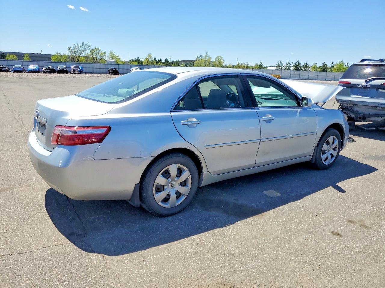 2007 Toyota Camry Le Silver vin: 4T4BE46K67R001779