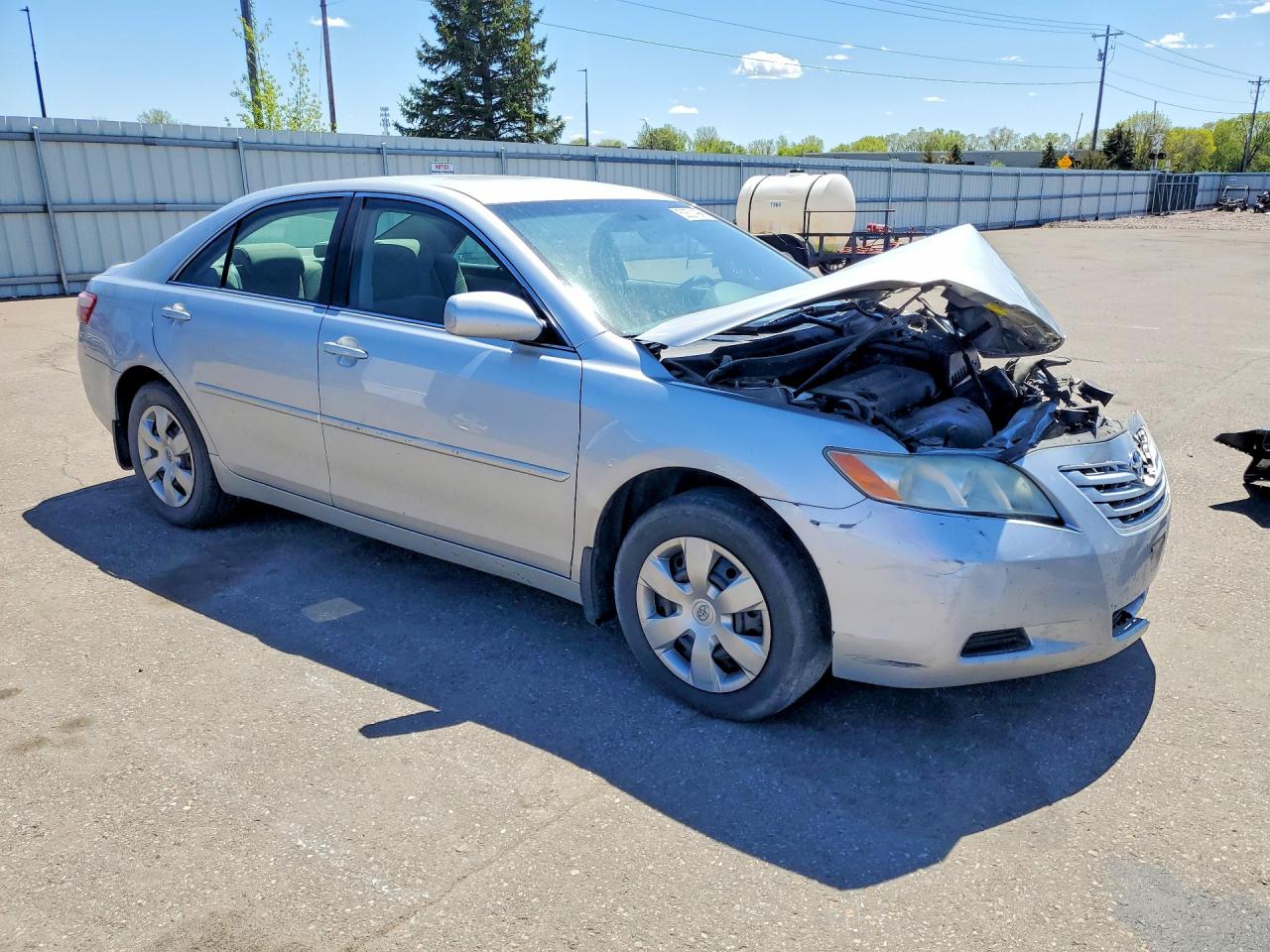 2007 Toyota Camry Le Silver vin: 4T4BE46K67R001779