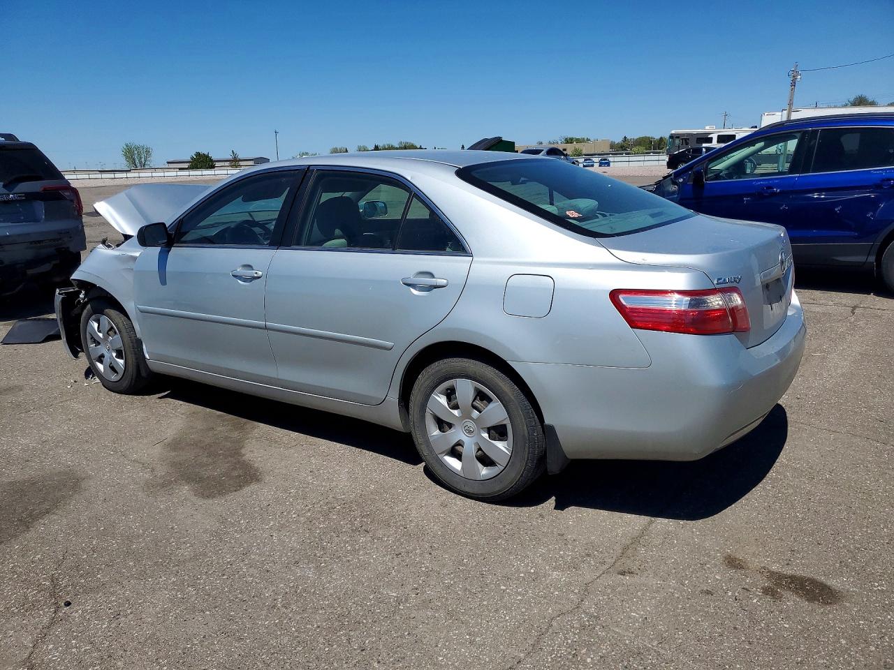 2007 Toyota Camry Le Silver vin: 4T4BE46K67R001779