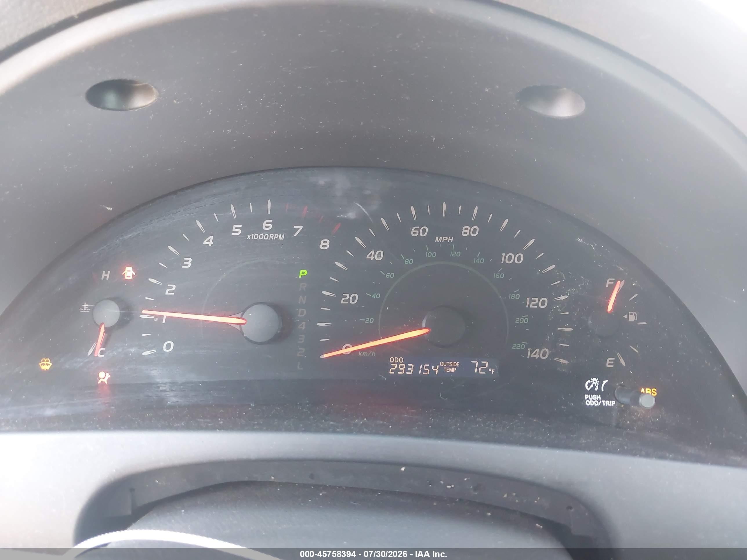 2007 Toyota Camry Le Серый vin: 4T4BE46K67R001832