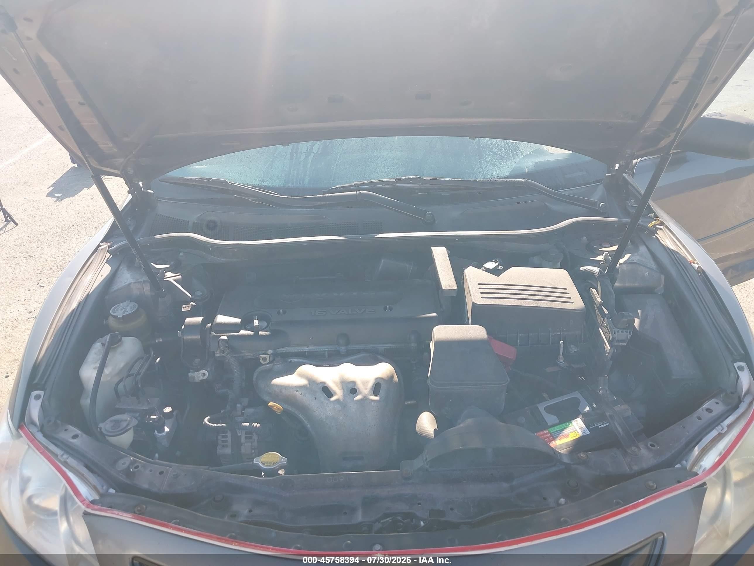2007 Toyota Camry Le Серый vin: 4T4BE46K67R001832