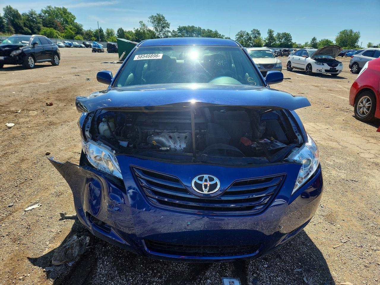 2008 Toyota Camry Le Blue vin: 4T4BE46K68R020737