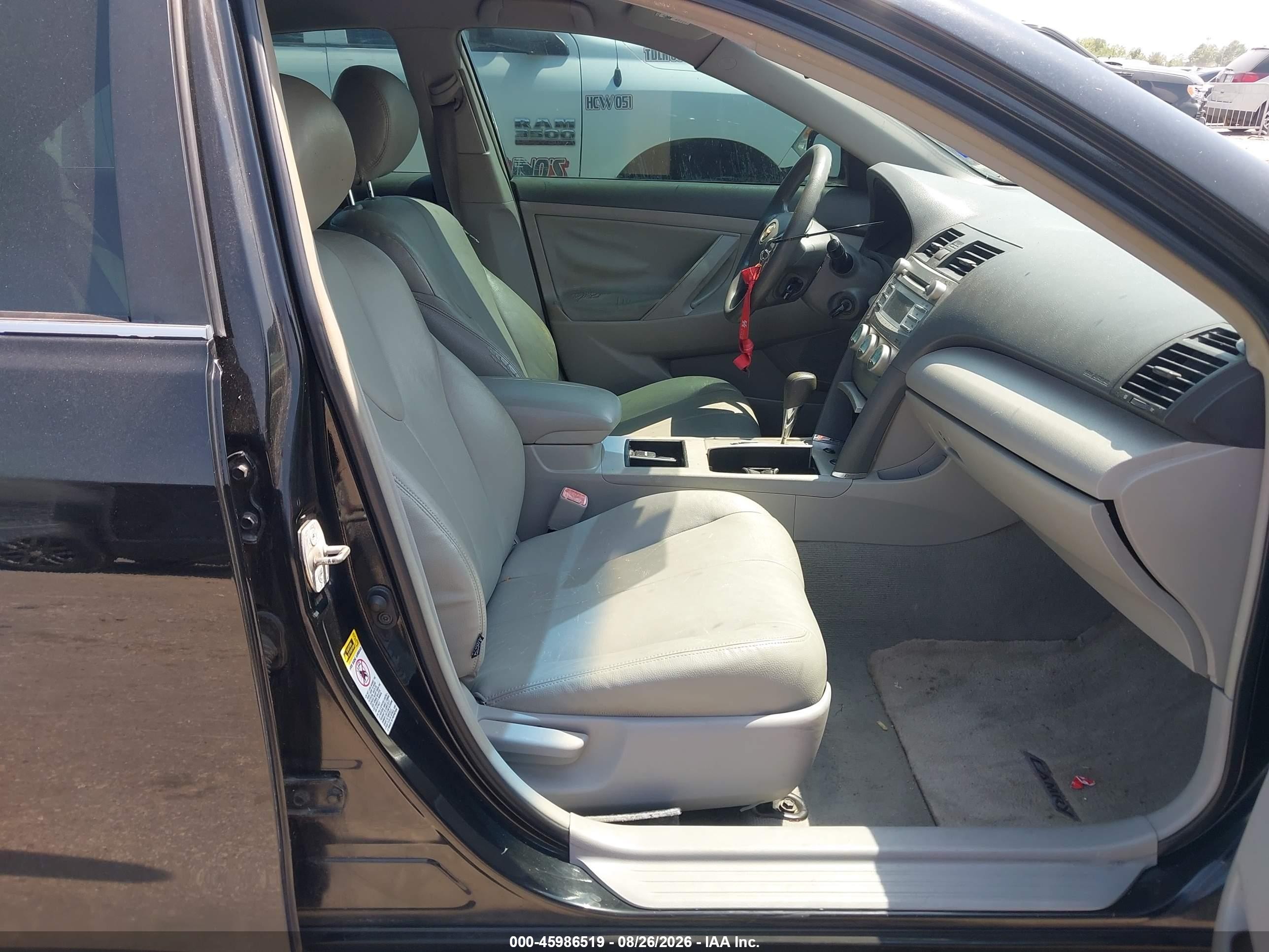 2008 Toyota Camry Le Black vin: 4T4BE46K68R028773