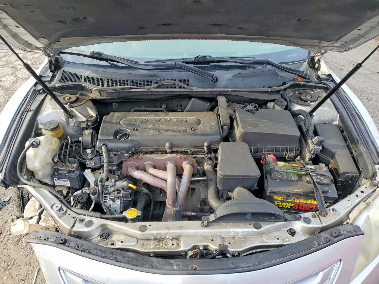 2008 Toyota Camry Le Серебряный vin: 4T4BE46K68R032502
