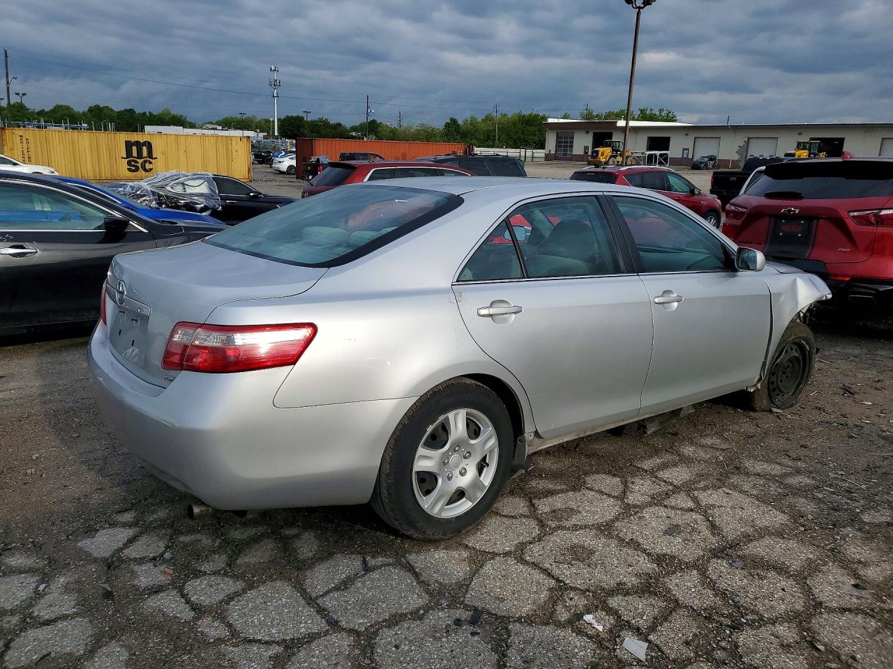 2008 Toyota Camry Le Серебряный vin: 4T4BE46K68R032502