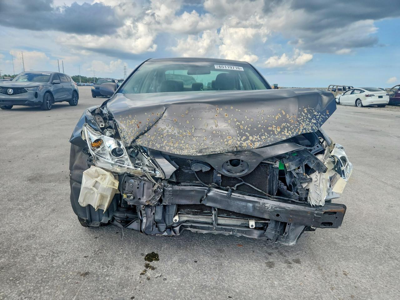 2008 Toyota Camry Le Gray vin: 4T4BE46K68R035397