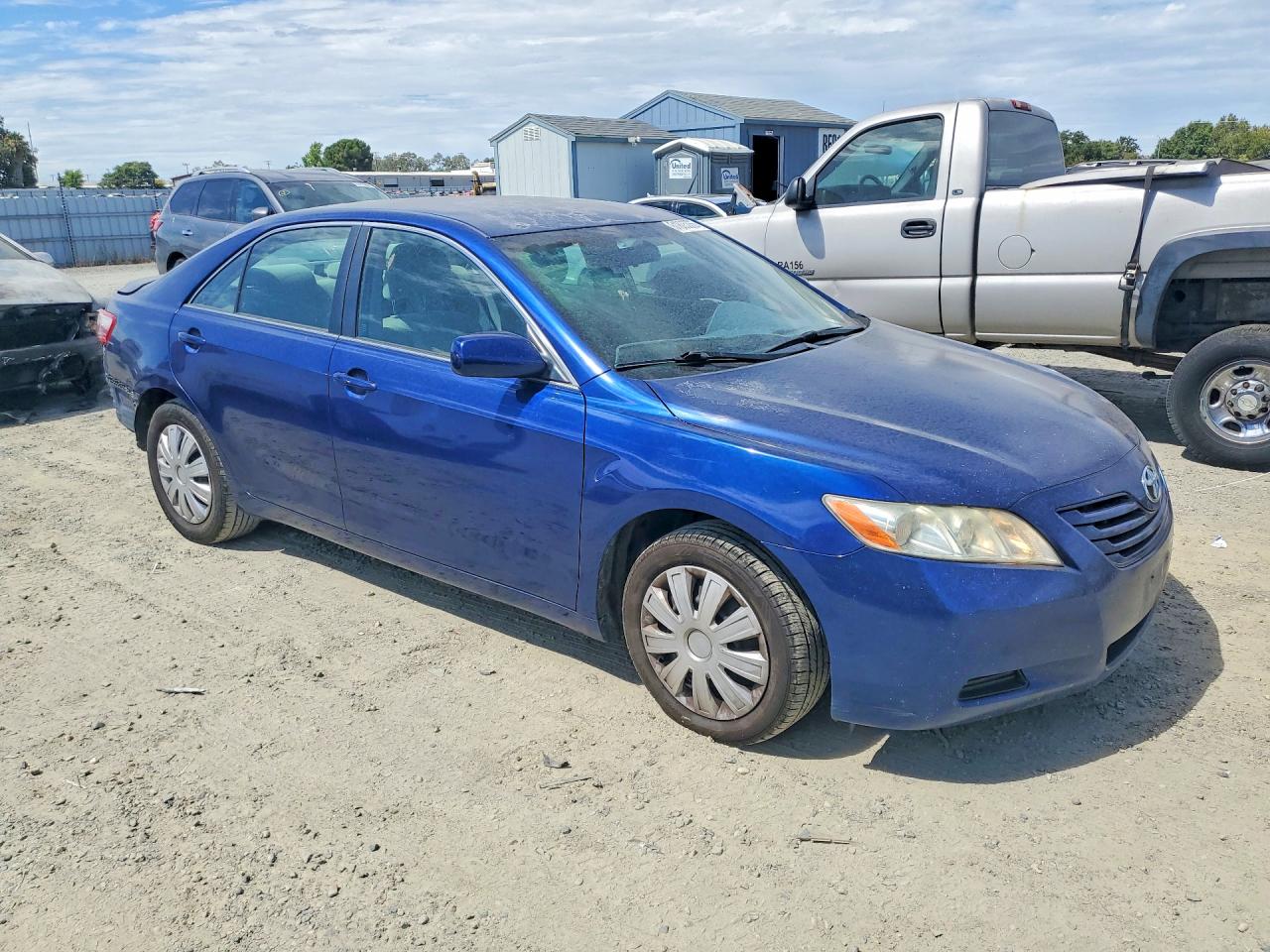 2008 Toyota Camry Le Blue vin: 4T4BE46K68R037652