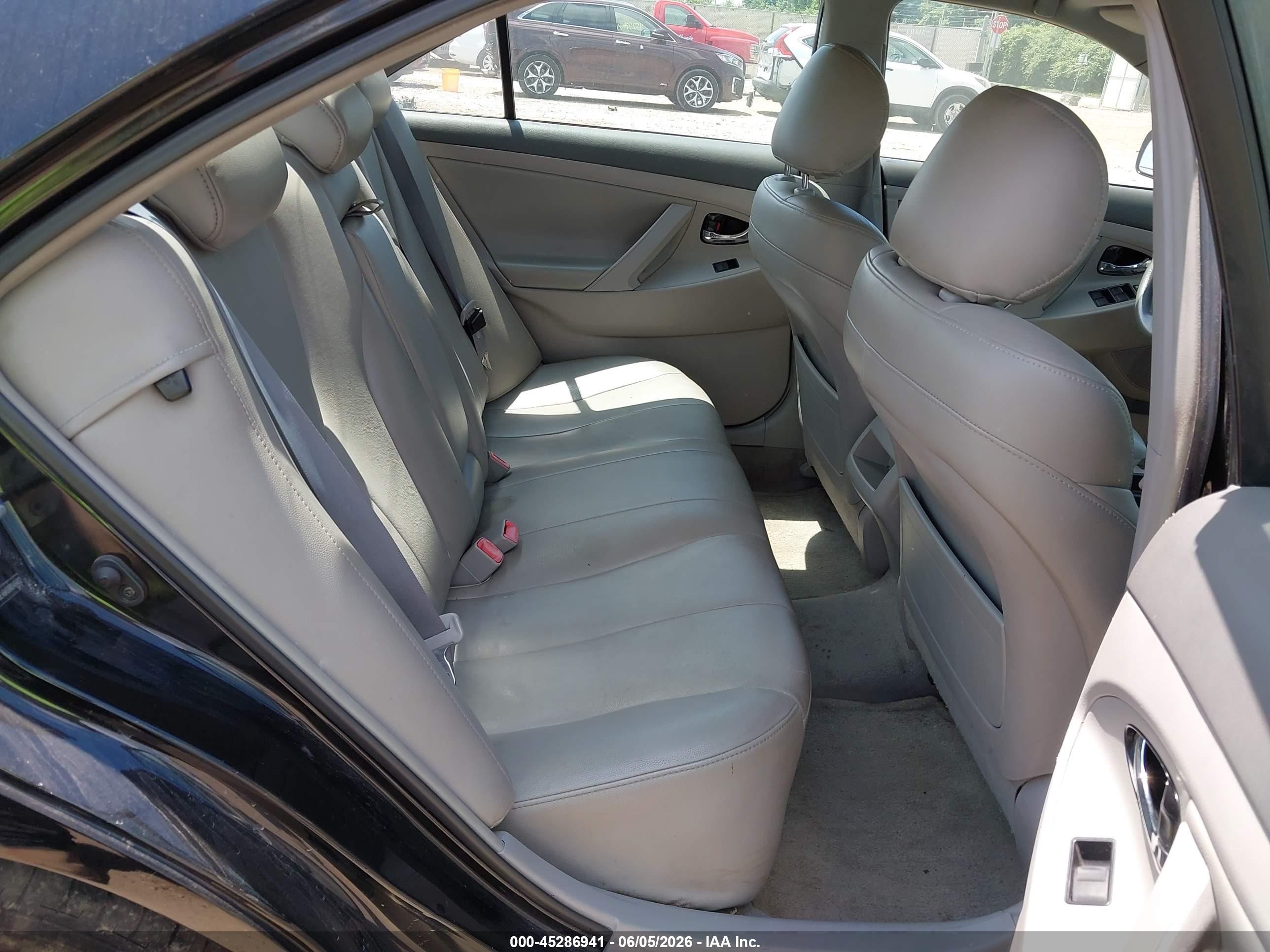 2008 Toyota Camry Le Black vin: 4T4BE46K68R046402