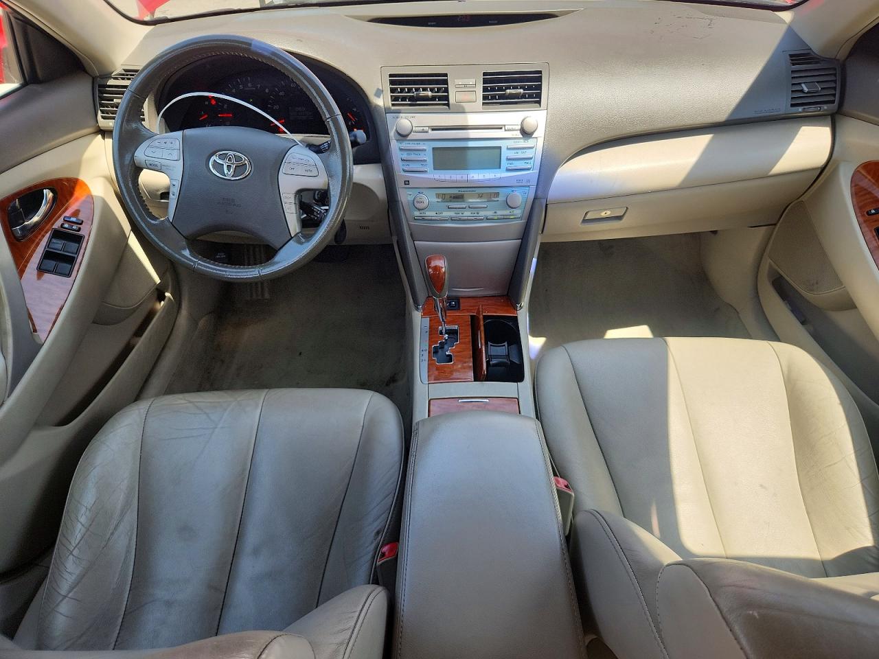 2009 Toyota Camry Xle Red vin: 4T4BE46K69R052184