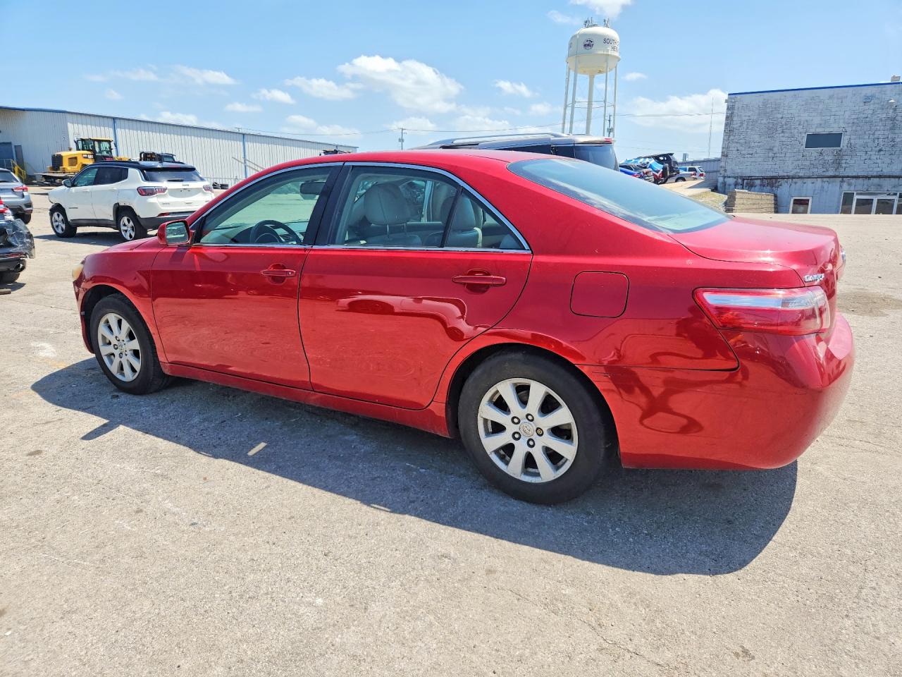 2009 Toyota Camry Xle Red vin: 4T4BE46K69R052184