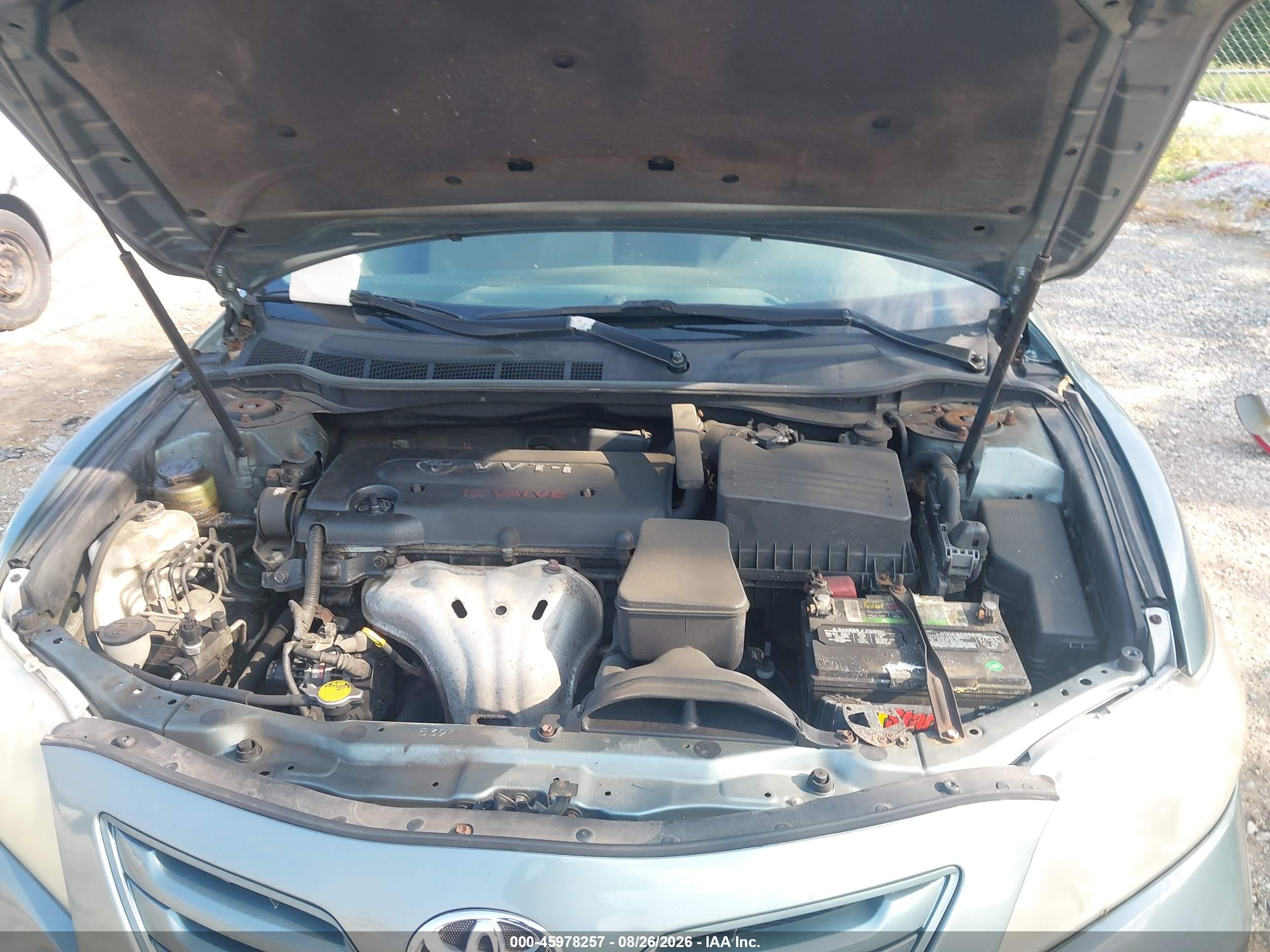 2009 Toyota Camry Le Gray vin: 4T4BE46K69R054842