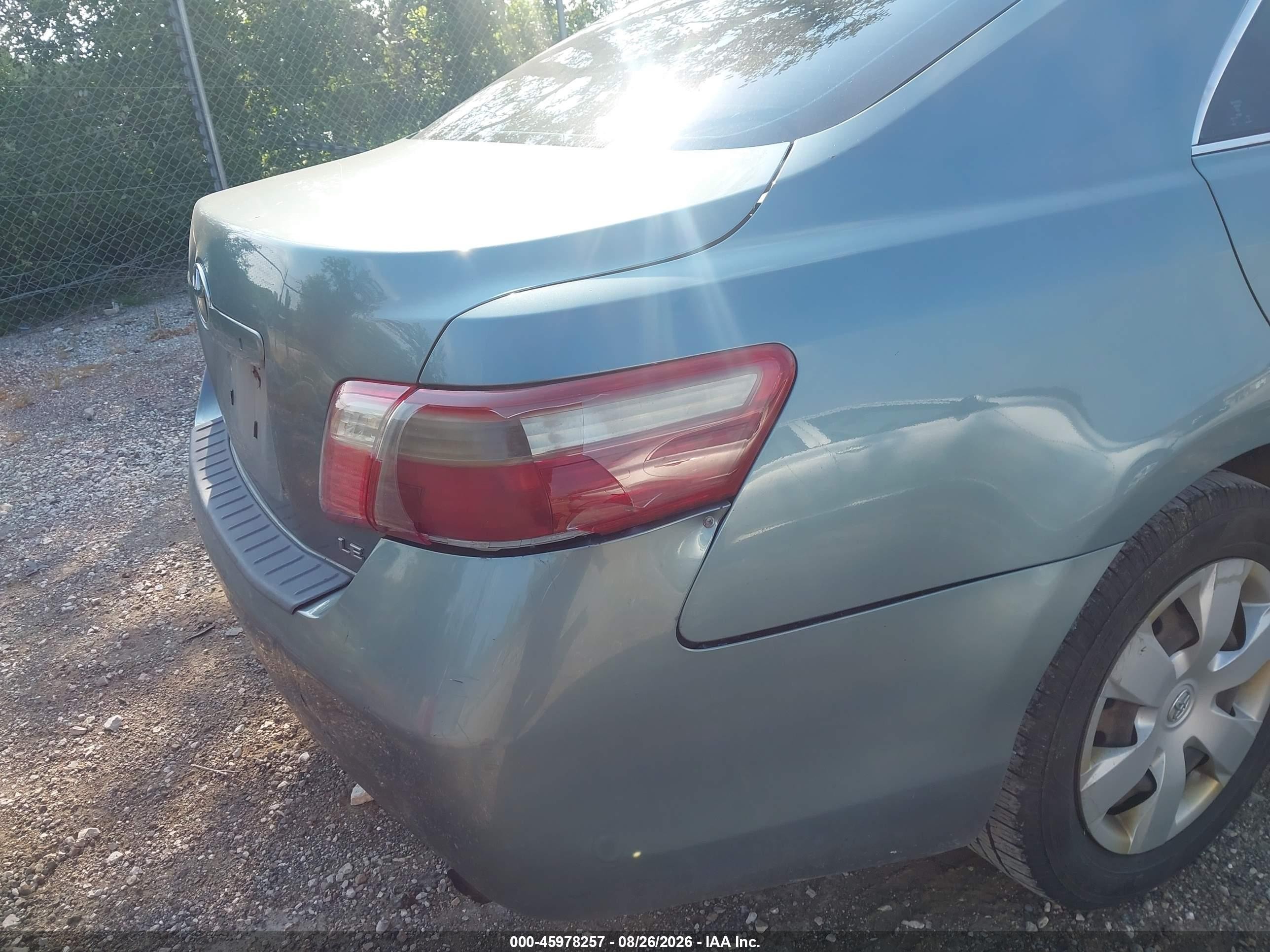2009 Toyota Camry Le Gray vin: 4T4BE46K69R054842