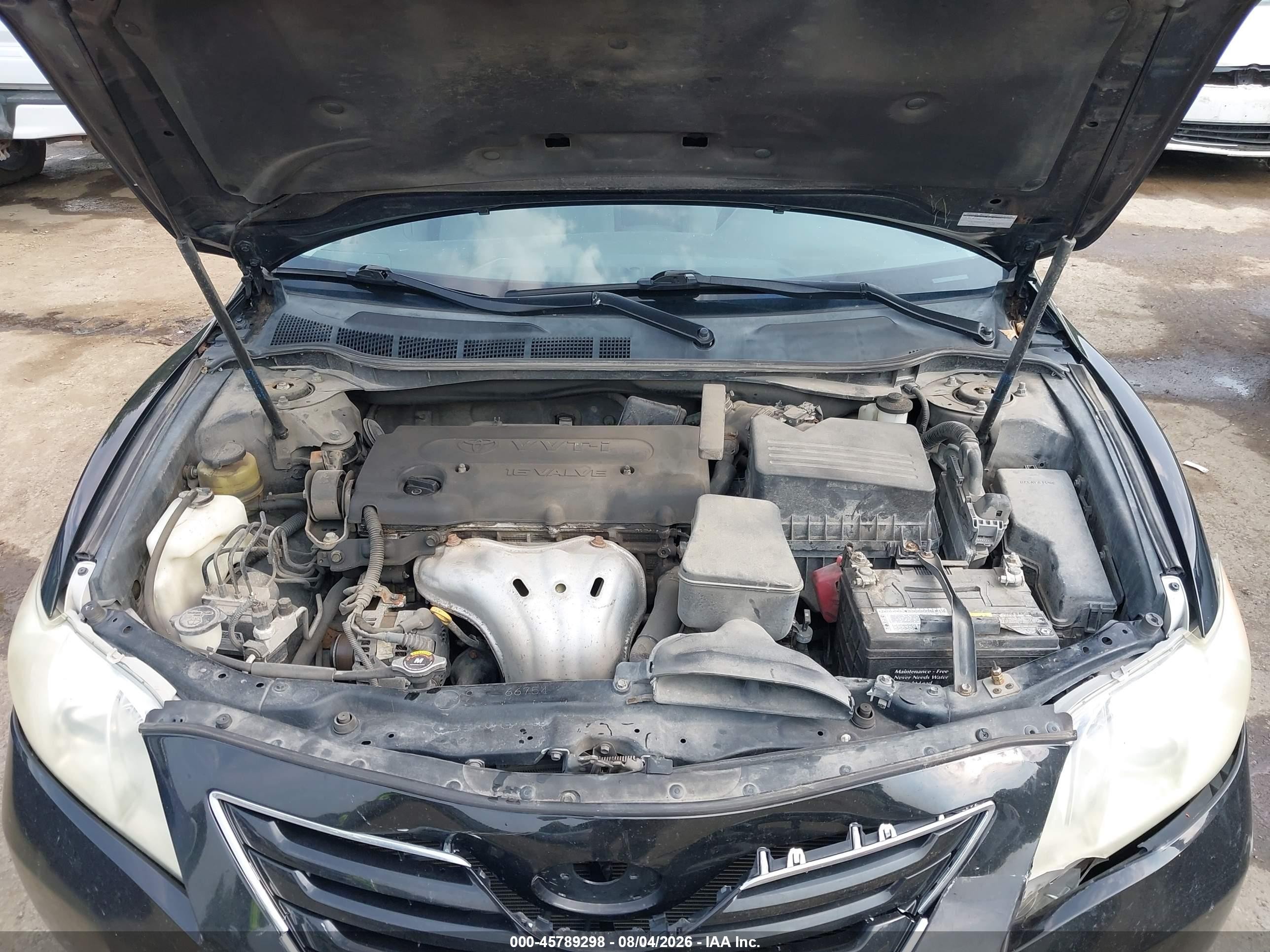 2009 Toyota Camry Xle Черный vin: 4T4BE46K69R067624
