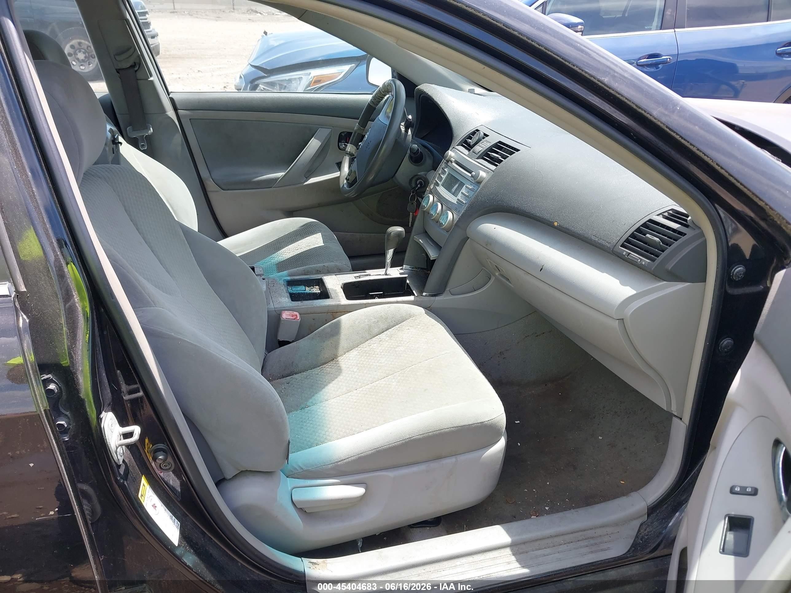 2009 Toyota Camry Le Black vin: 4T4BE46K69R068627