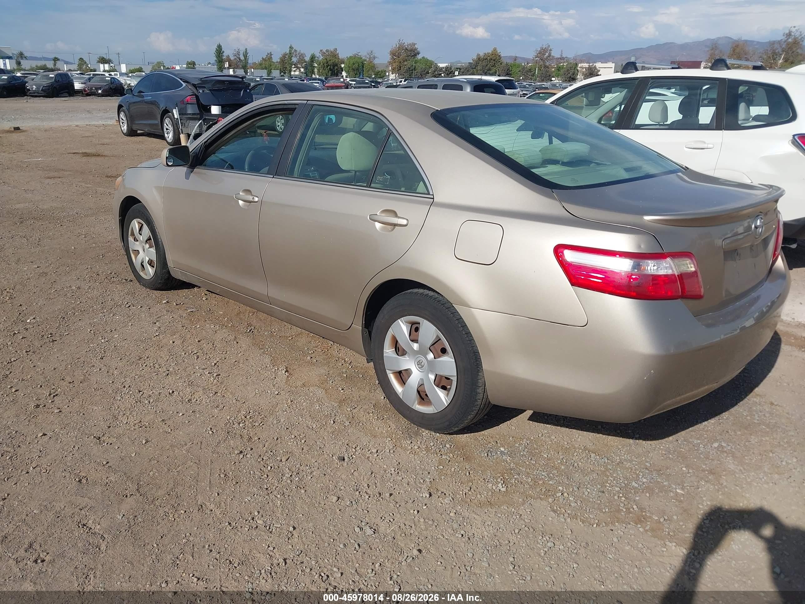 2009 Toyota Camry Le Beige vin: 4T4BE46K69R071222