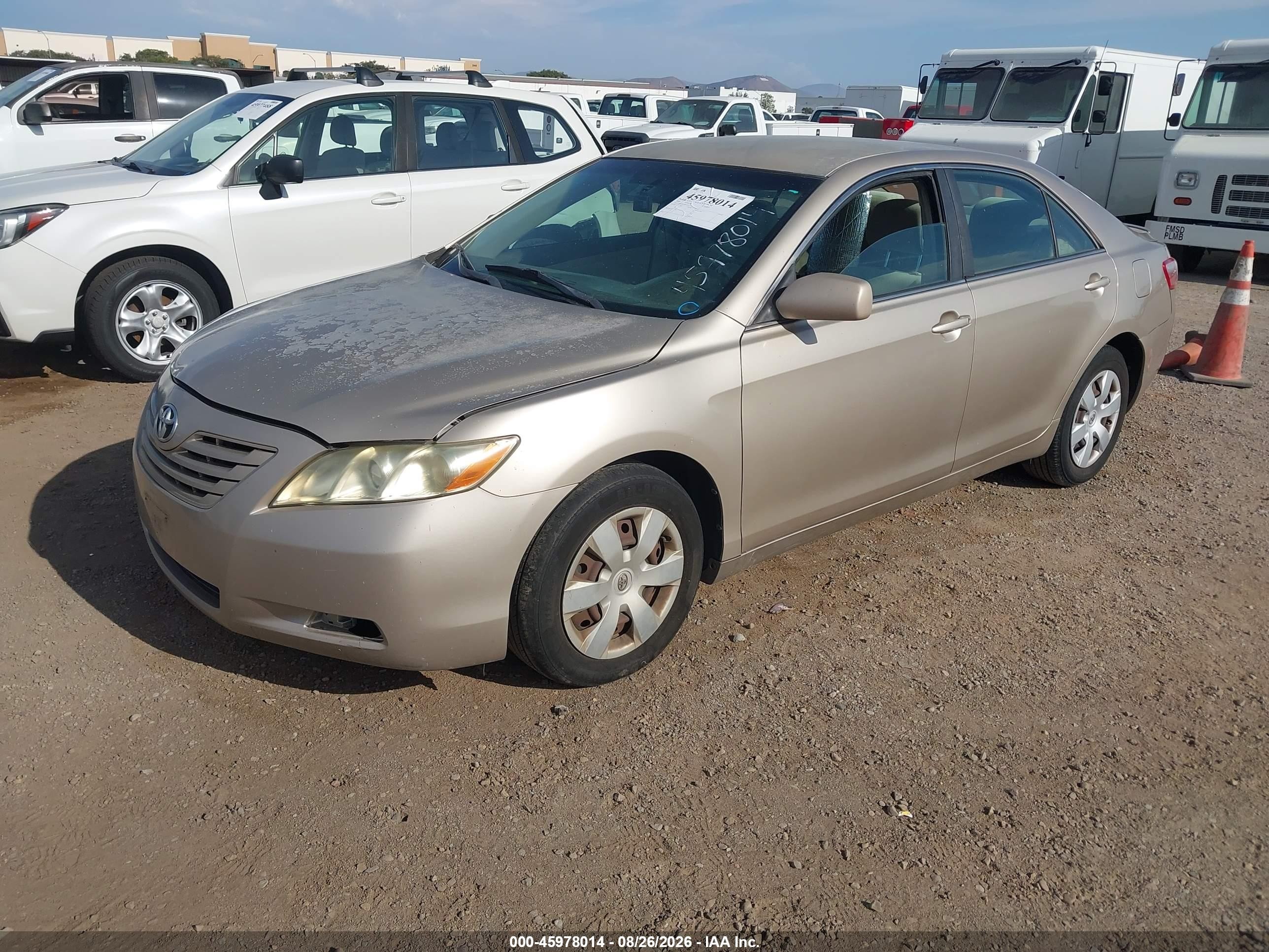 2009 Toyota Camry Le Beige vin: 4T4BE46K69R071222