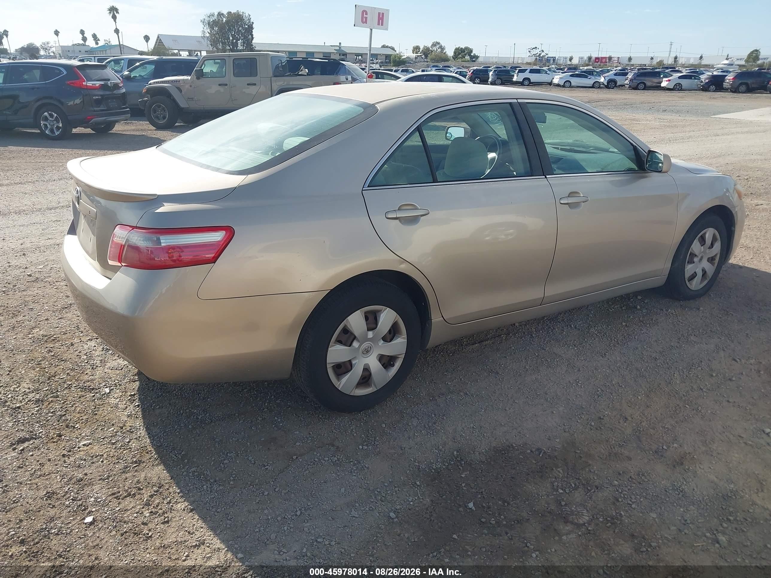 2009 Toyota Camry Le Beige vin: 4T4BE46K69R071222