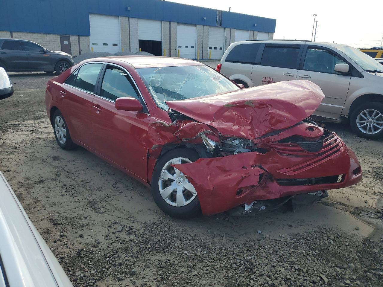 2009 Toyota Camry Le Red vin: 4T4BE46K69R082172