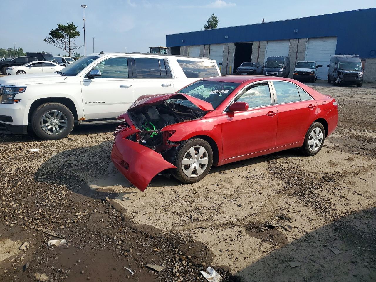 2009 Toyota Camry Le Red vin: 4T4BE46K69R082172