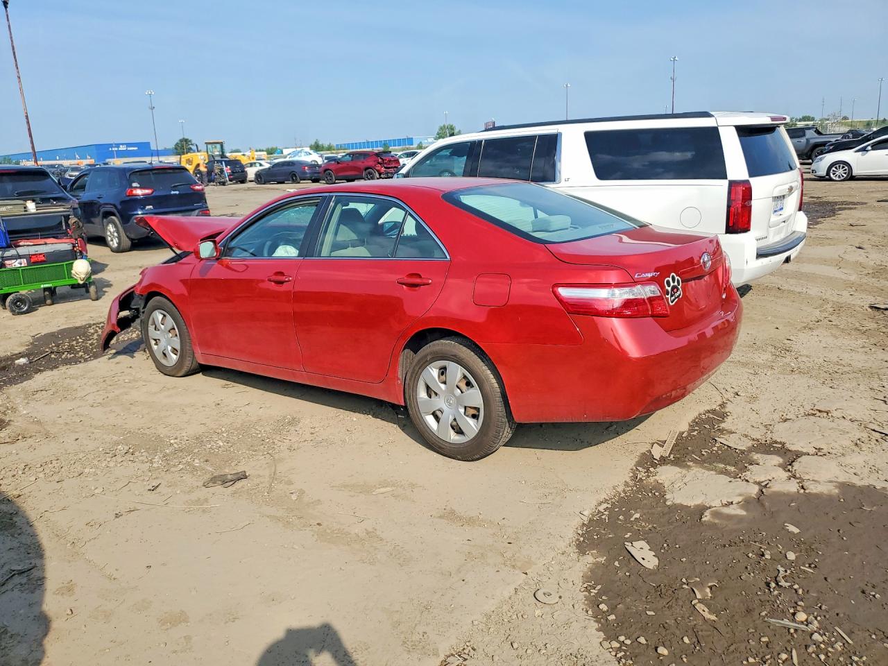 2009 Toyota Camry Le Red vin: 4T4BE46K69R082172