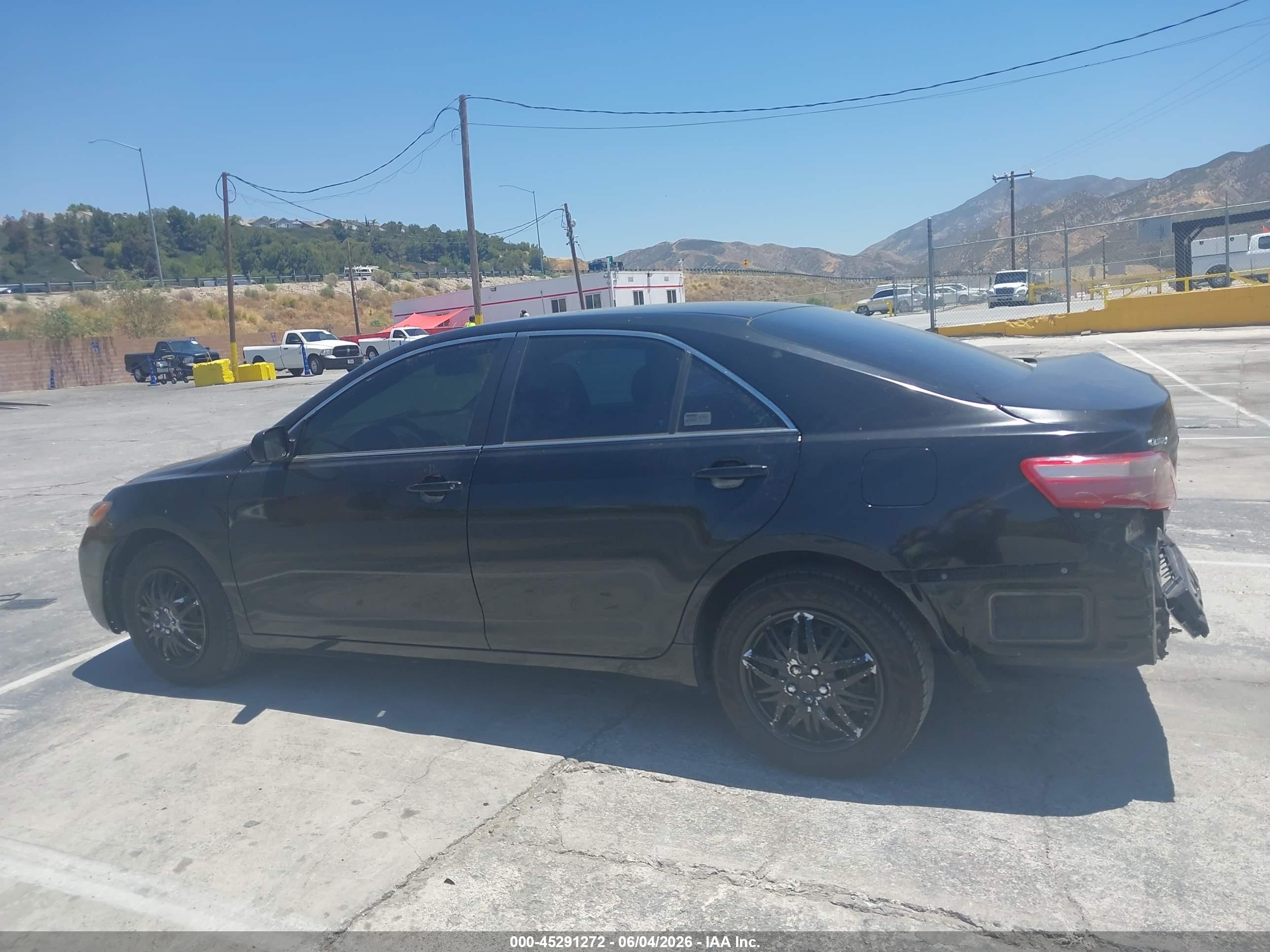 2009 Toyota Camry Le Black vin: 4T4BE46K69R082298