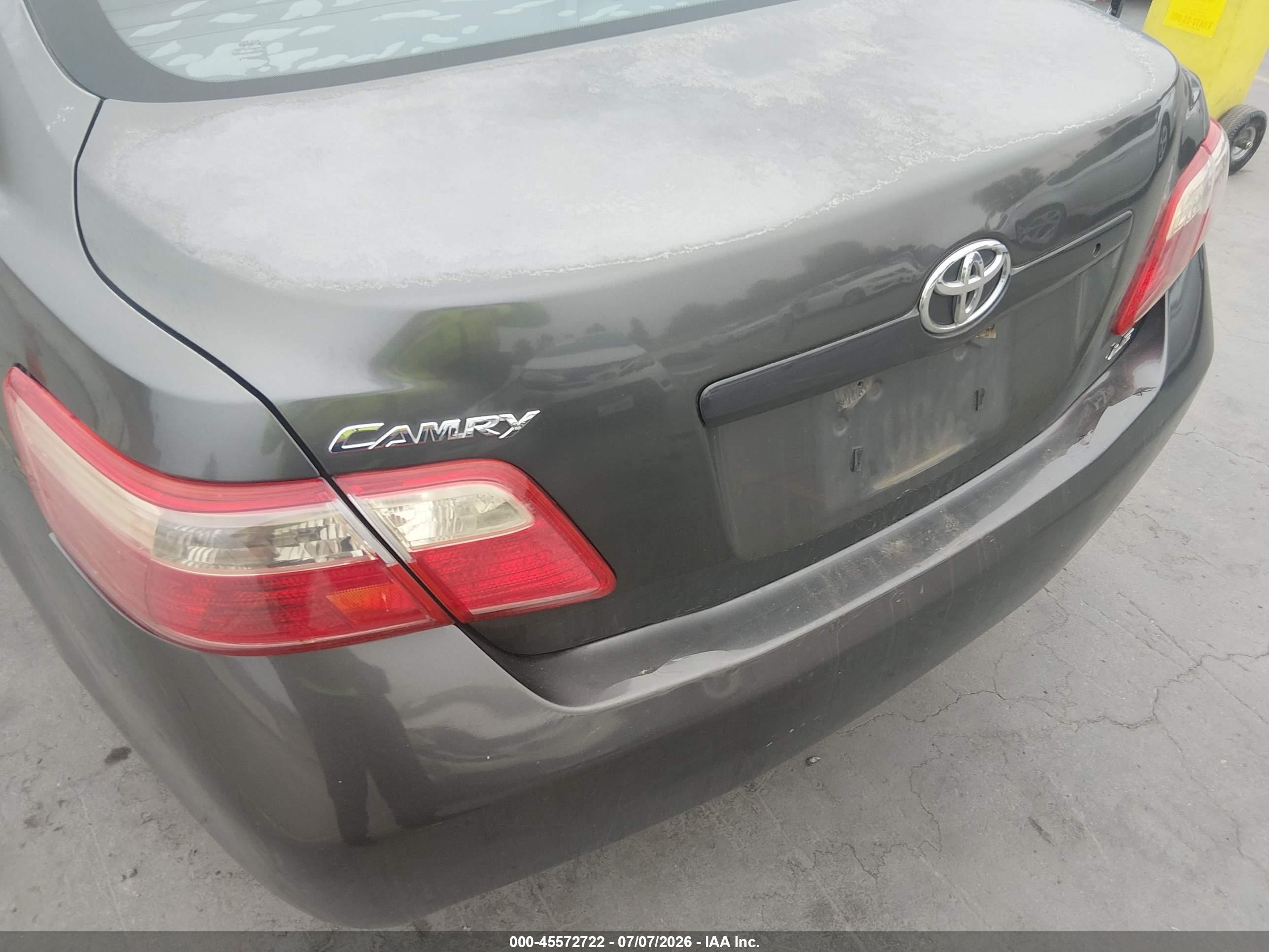 2009 Toyota Camry Le Gray vin: 4T4BE46K69R098923