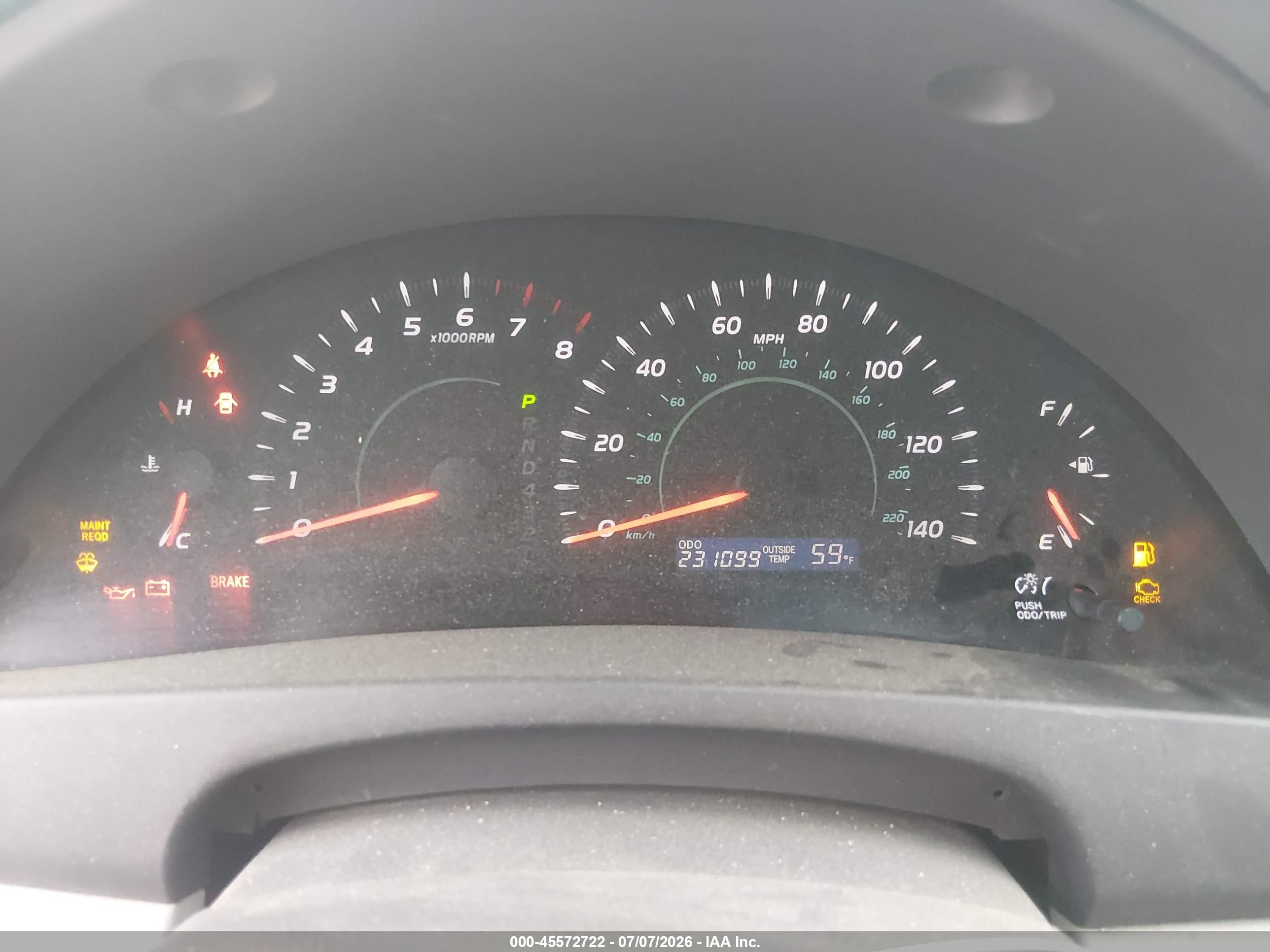 2009 Toyota Camry Le Gray vin: 4T4BE46K69R098923