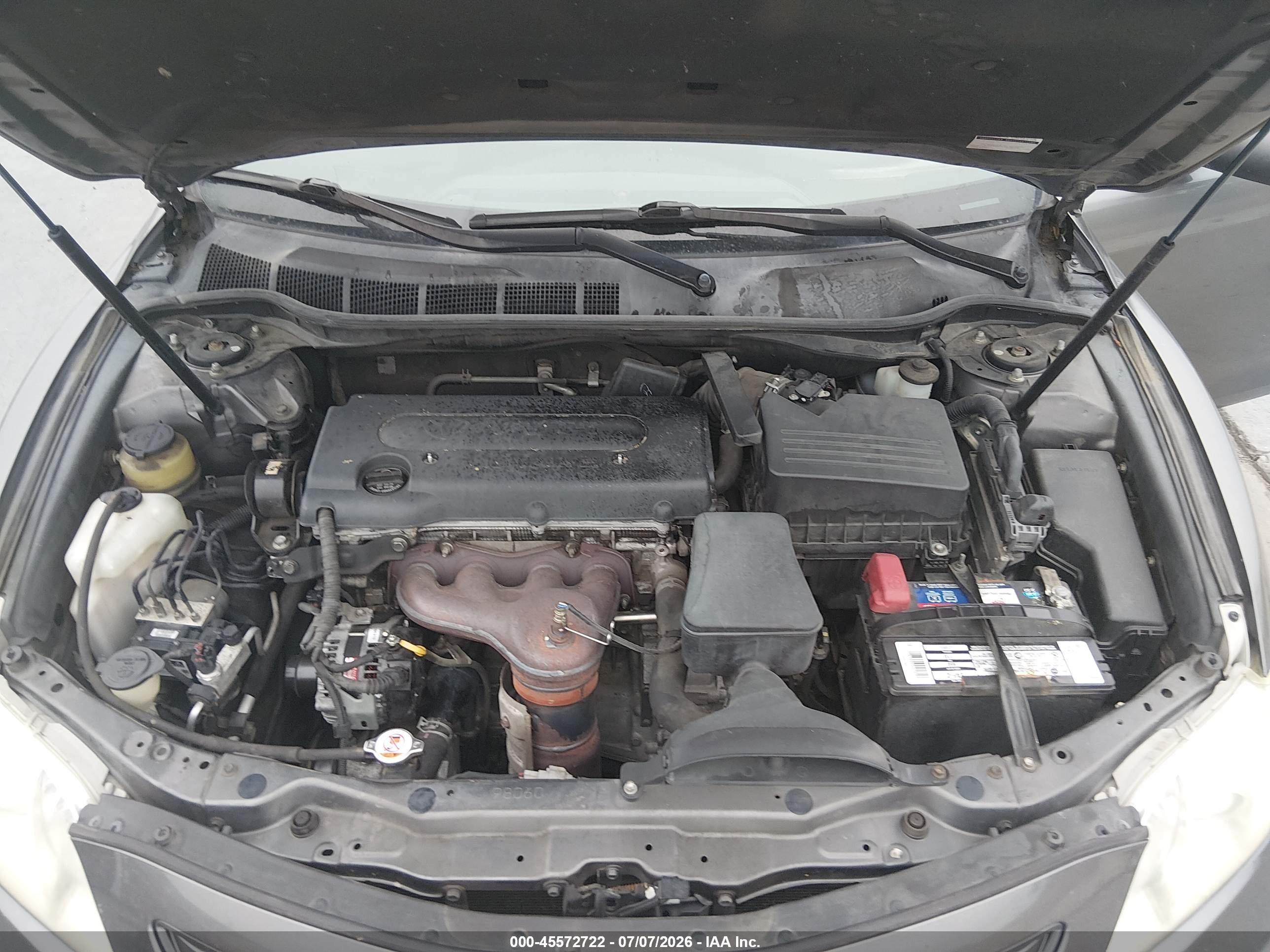 2009 Toyota Camry Le Gray vin: 4T4BE46K69R098923