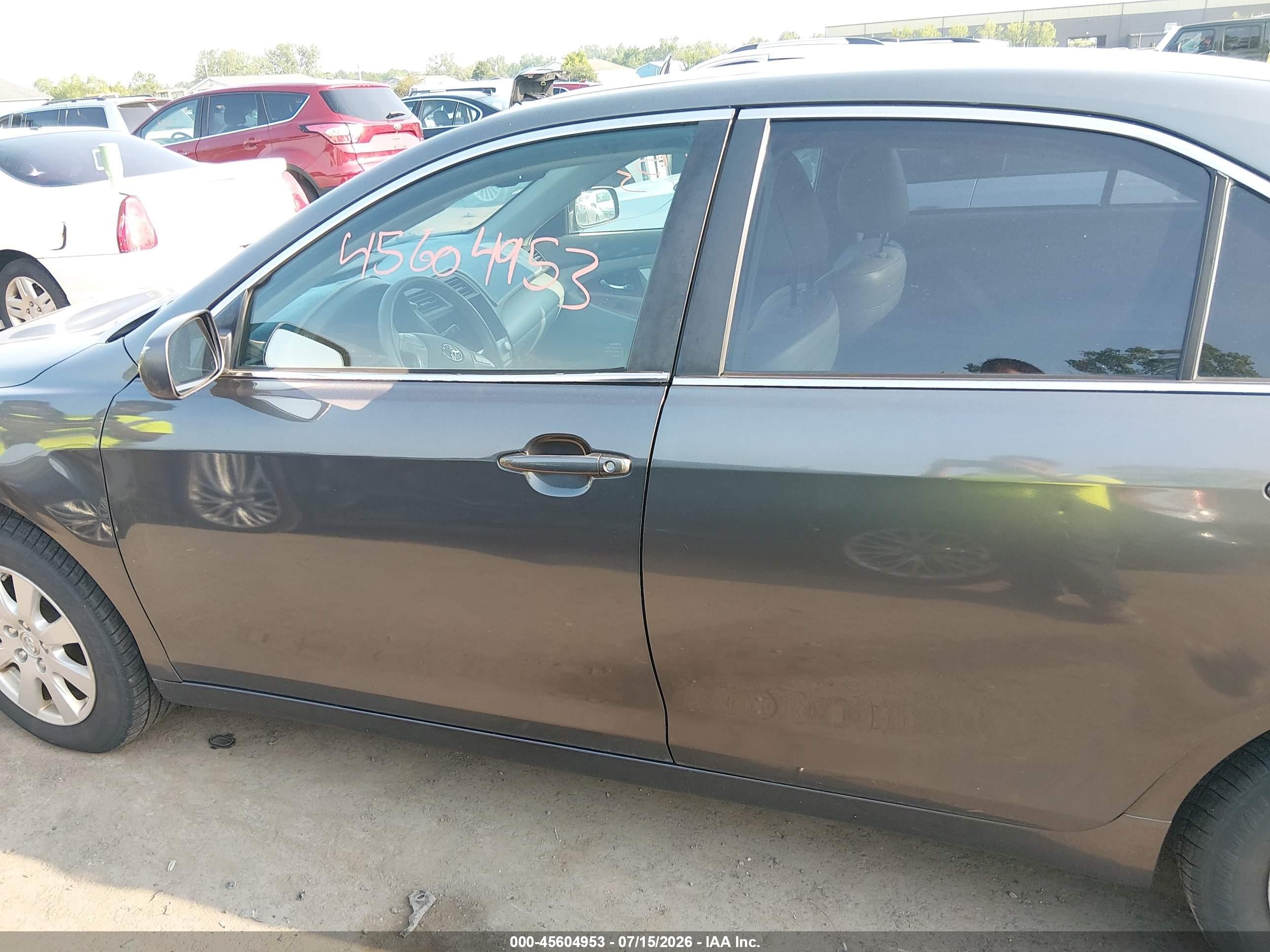 2009 Toyota Camry Xle Gray vin: 4T4BE46K69R105370