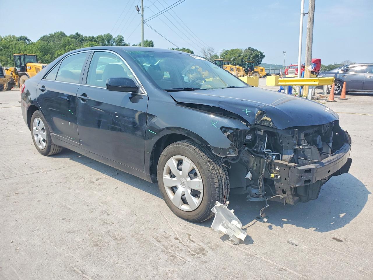 2009 Toyota Camry Le Black vin: 4T4BE46K69R117549